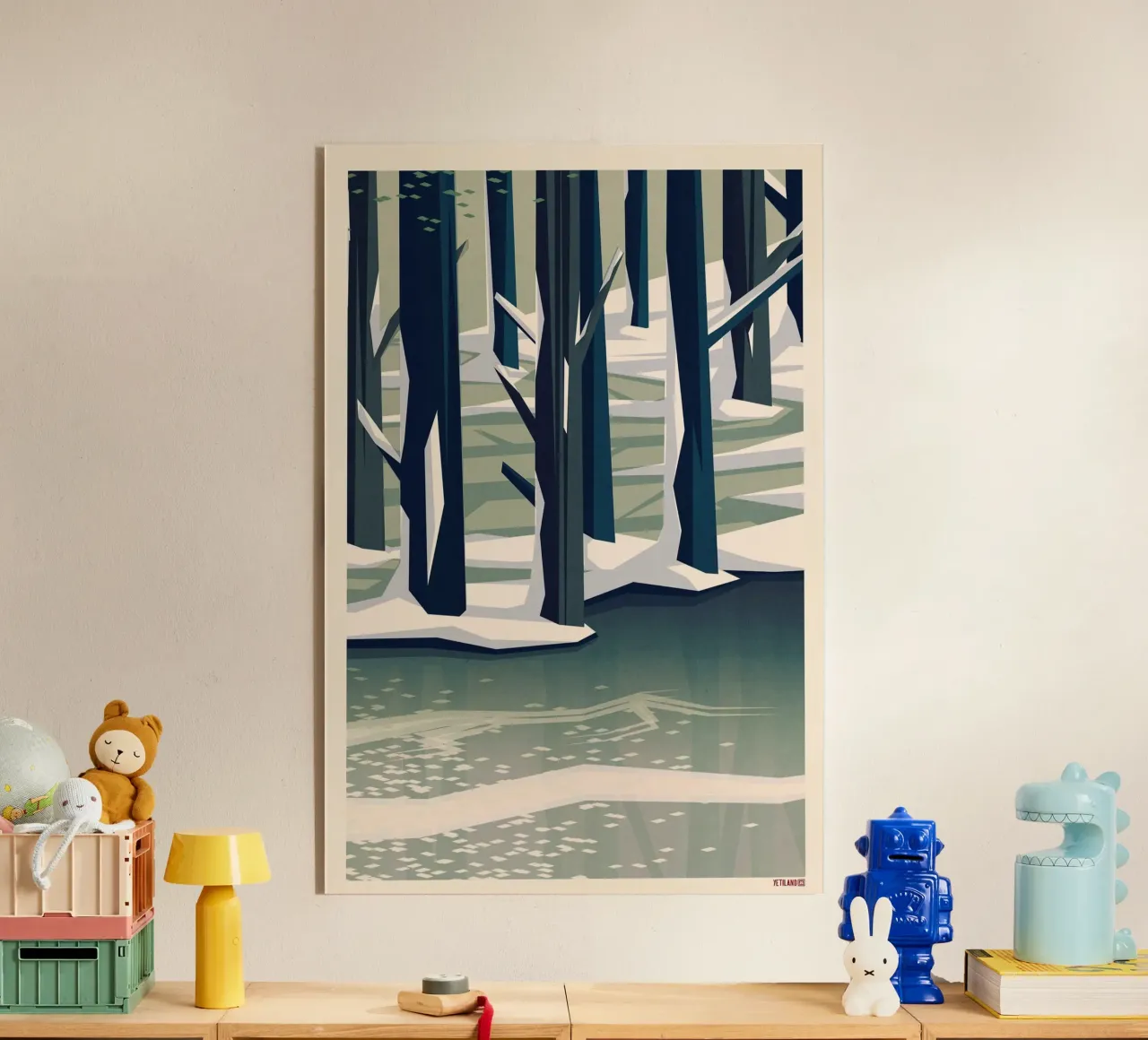 Spring was coming plexiglass da Yetiland