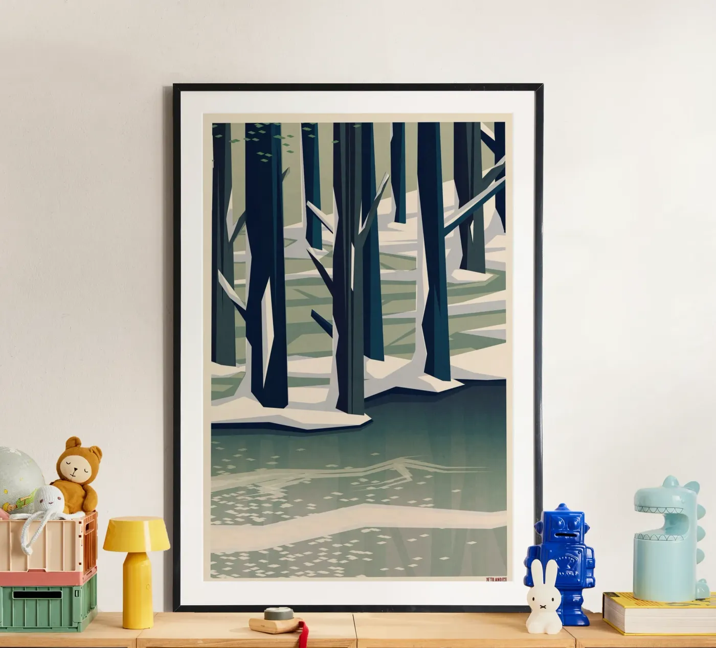 Spring was coming poster da Yetiland