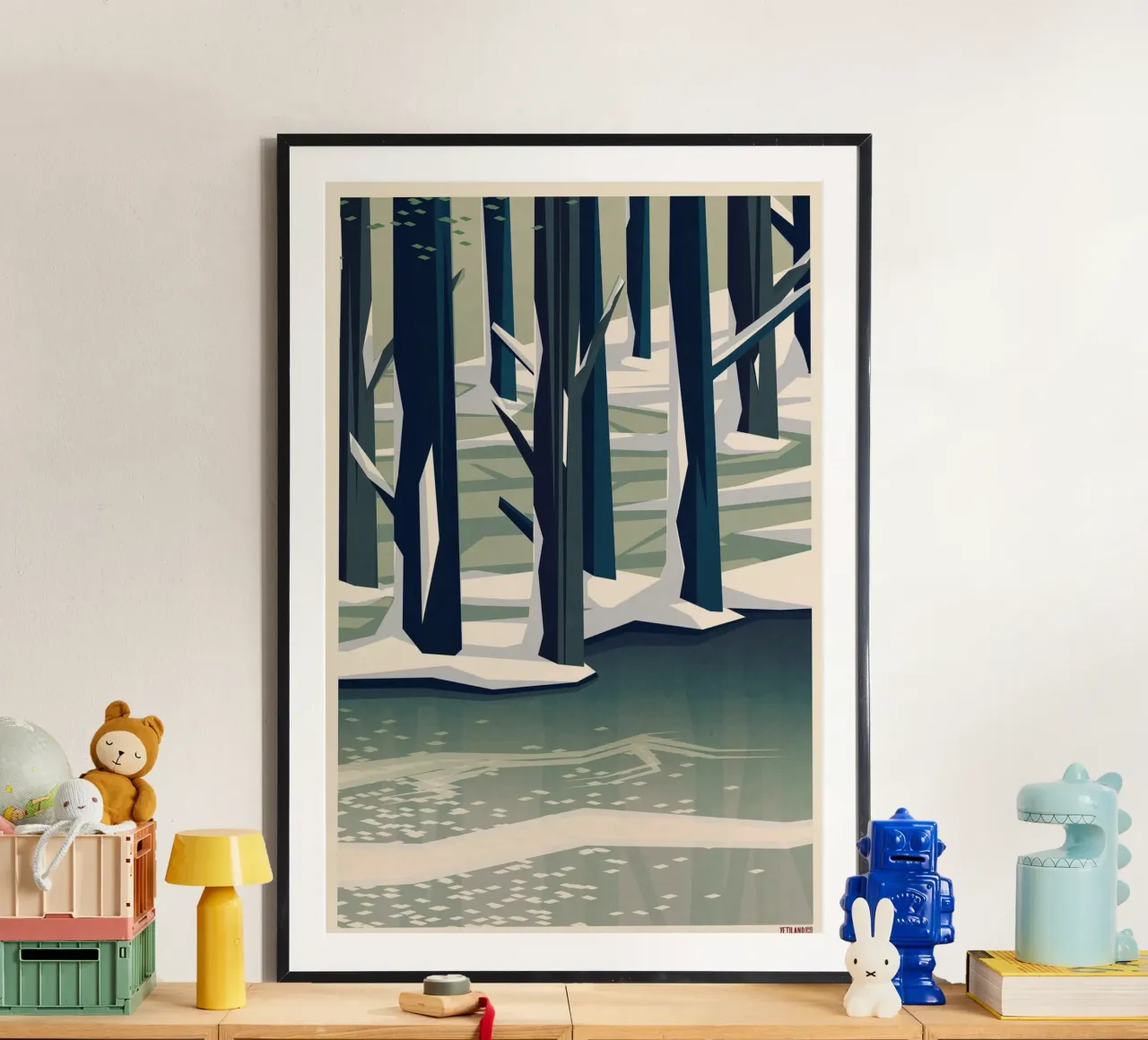 Spring was coming poster da Yetiland