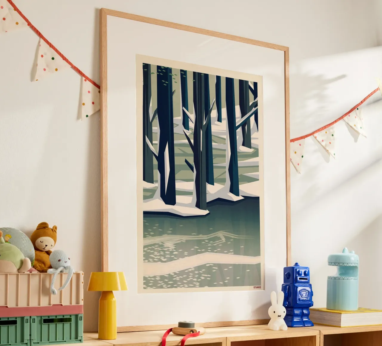 Spring was coming poster da Yetiland