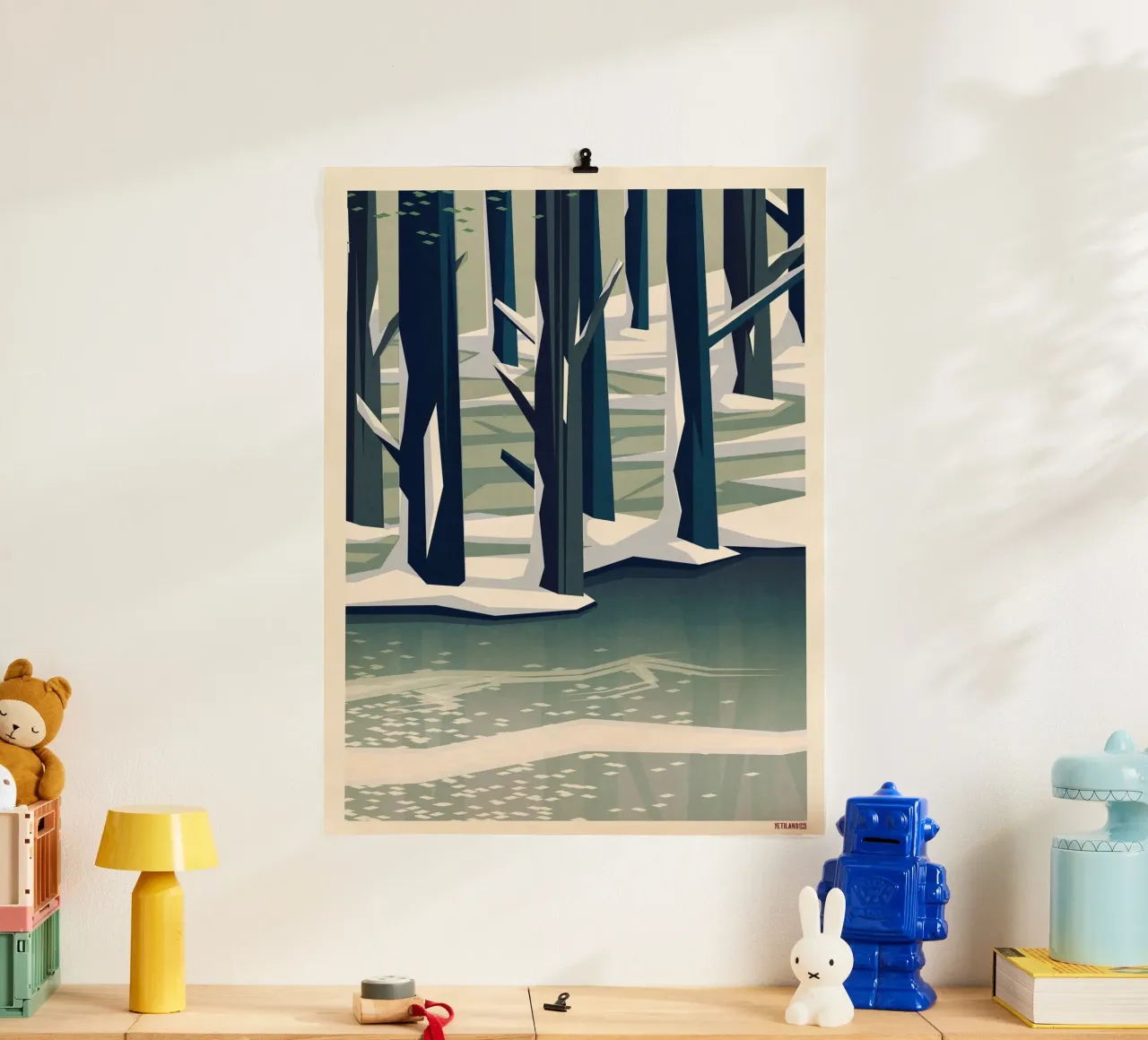 Spring was coming poster da Yetiland