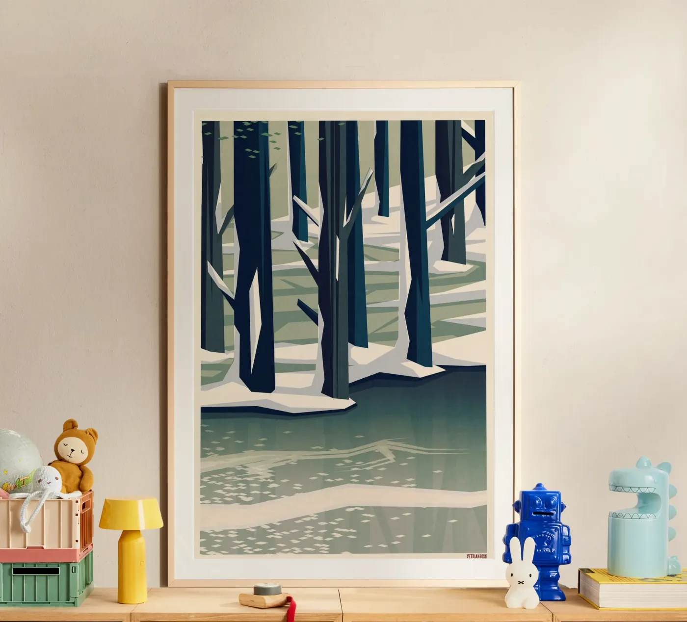 Spring was coming poster da Yetiland