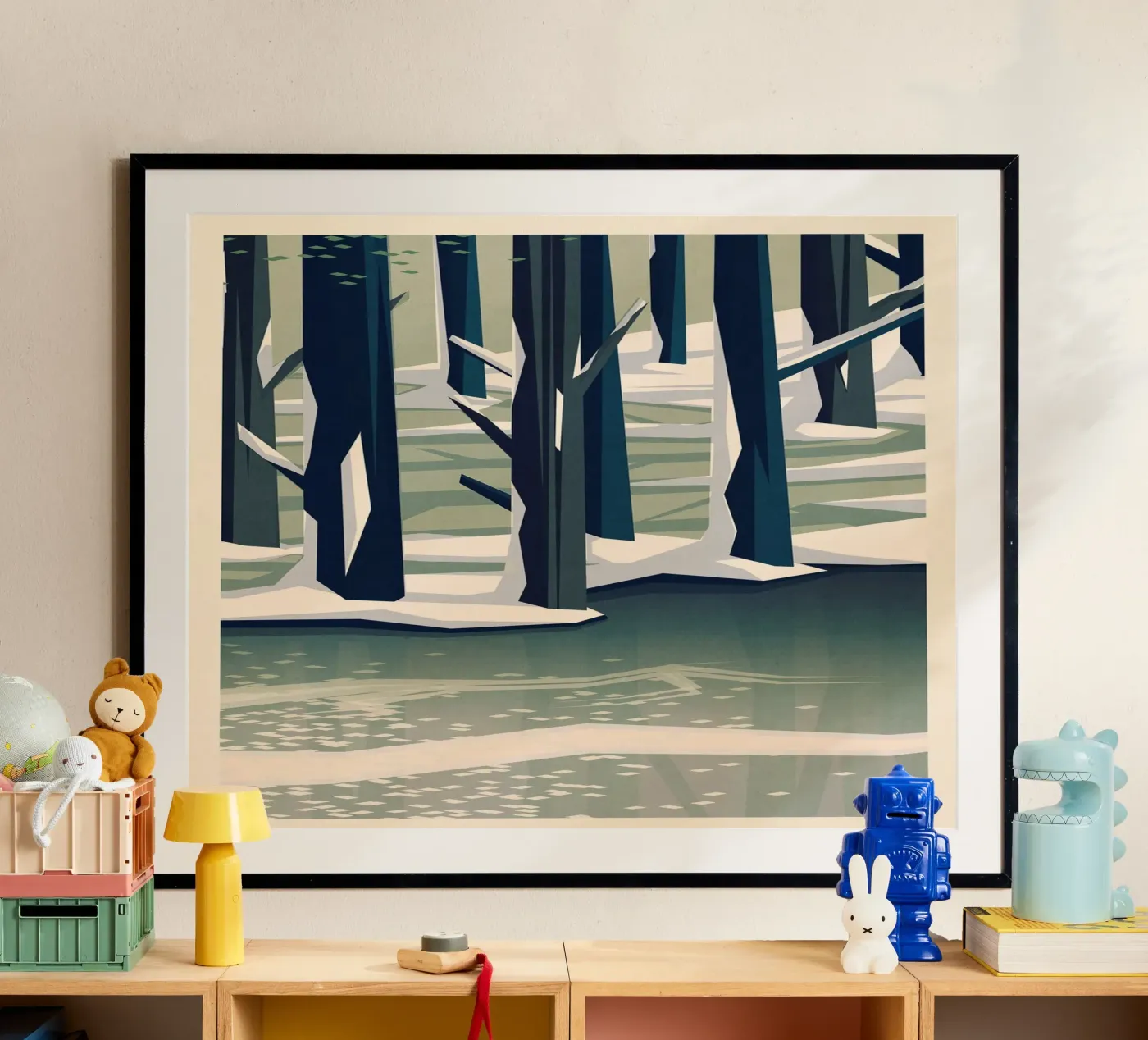 Spring was coming poster da Yetiland