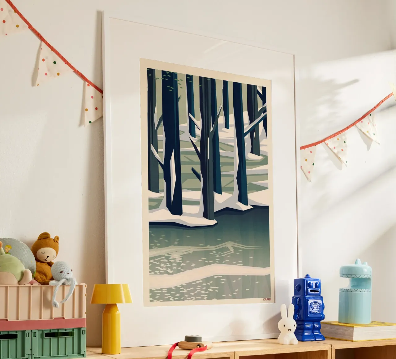 Spring was coming poster da Yetiland