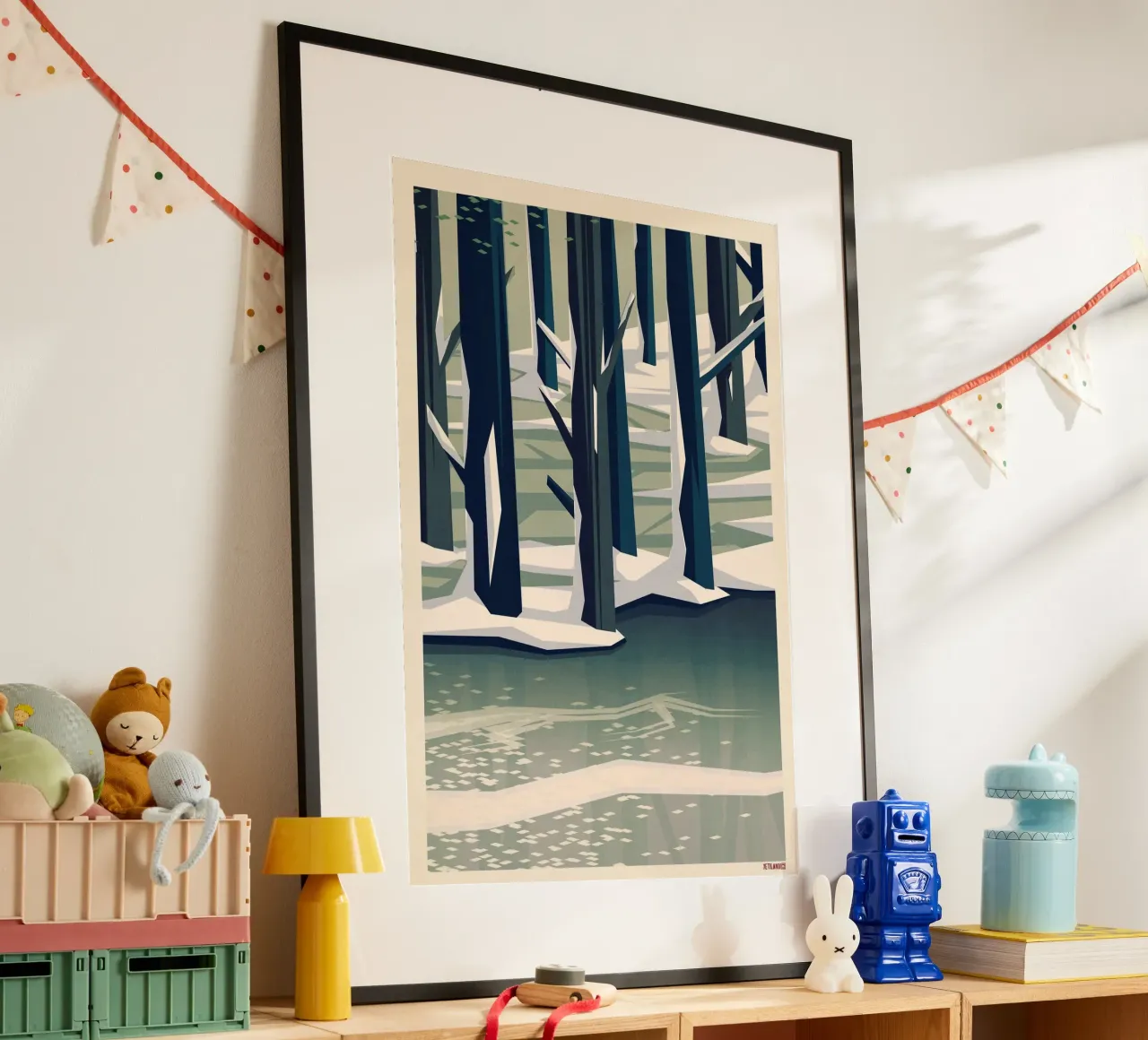 Spring was coming poster da Yetiland