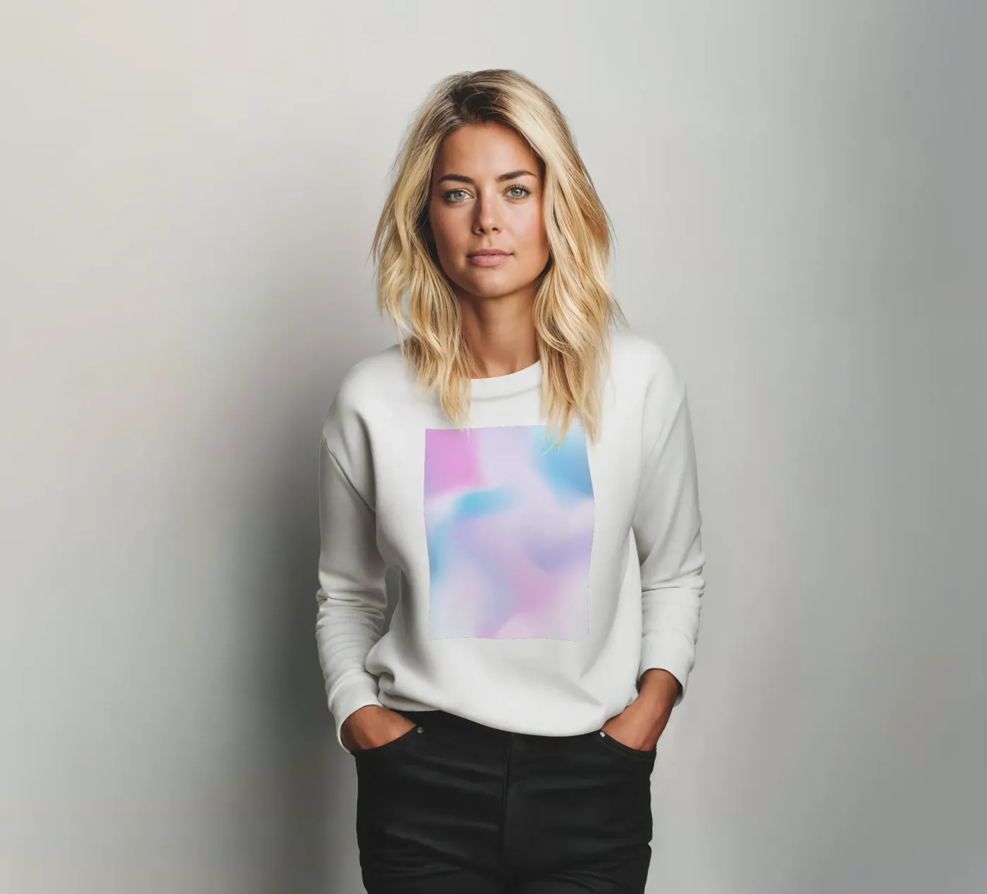 Vibrant Gradient felpa da color&shape
