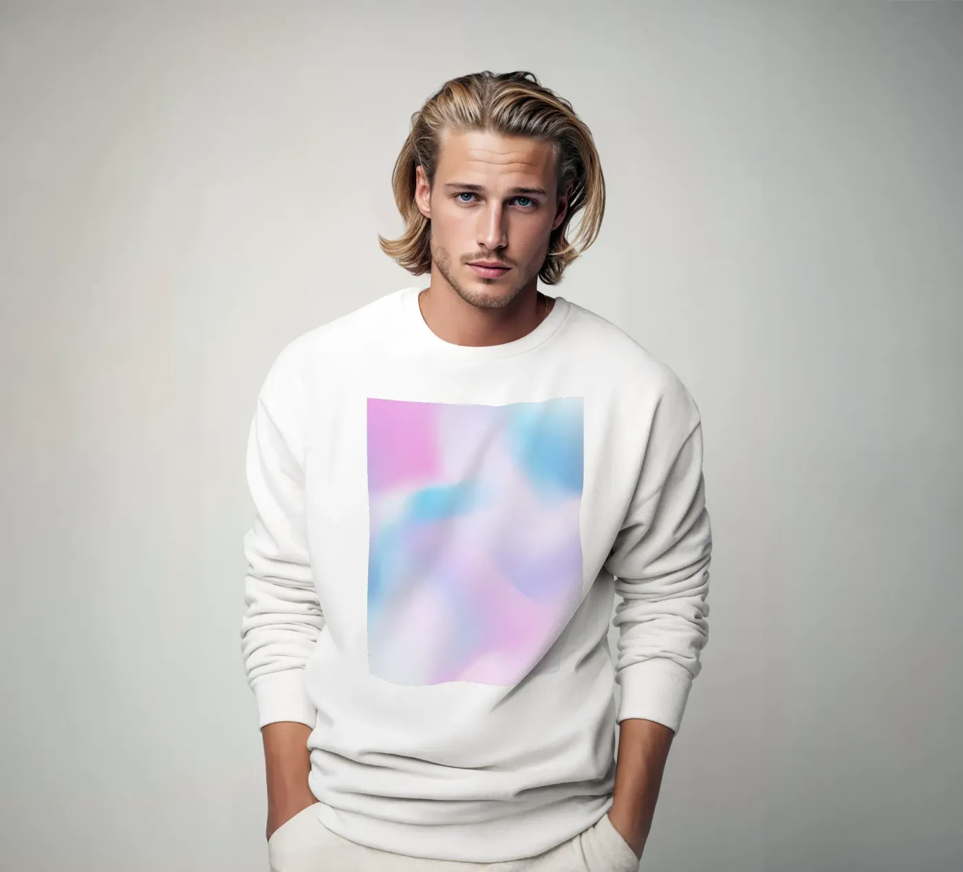 Vibrant Gradient felpa da color&shape
