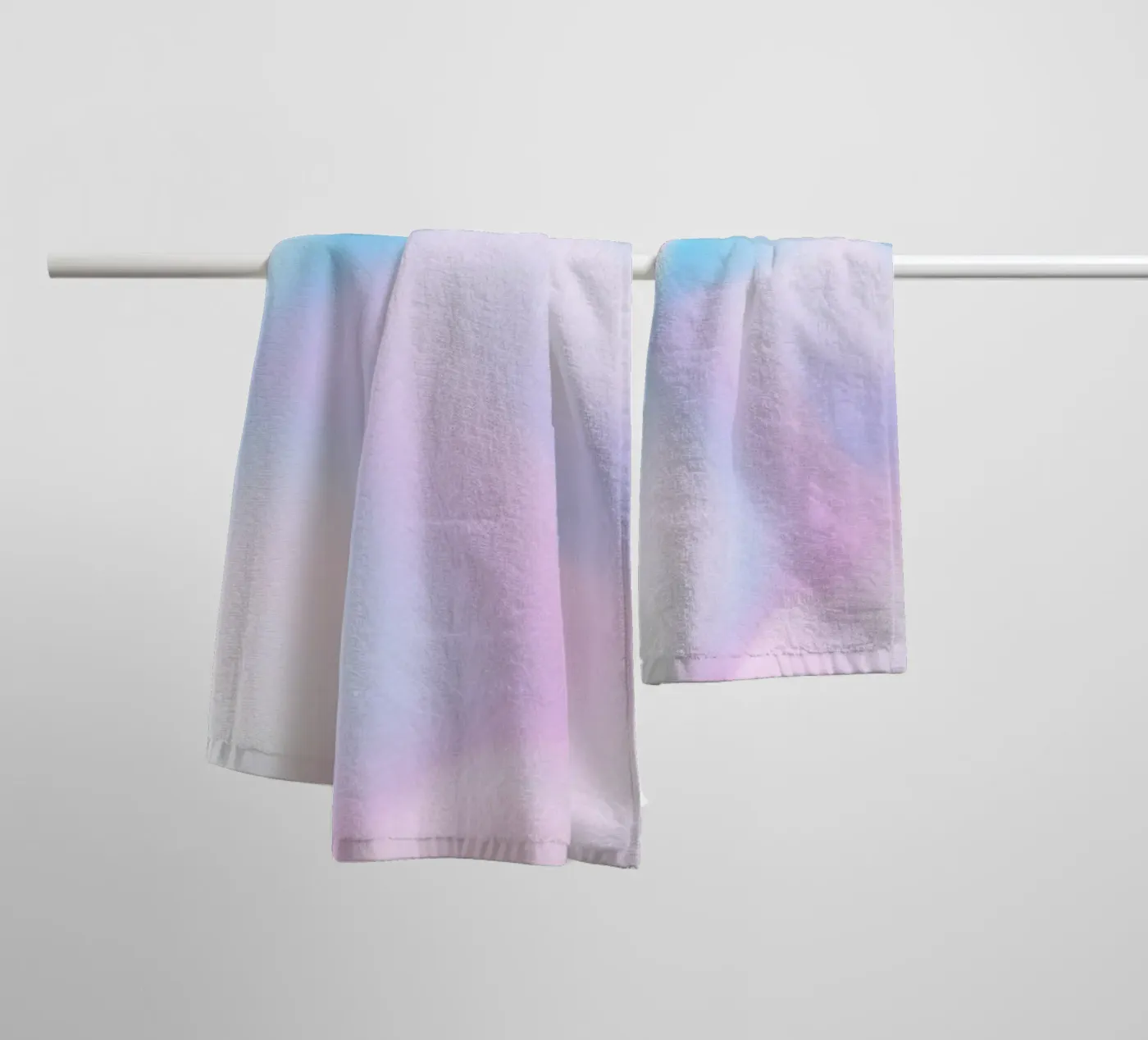 Vibrant Gradient badhanddoek van color&shape