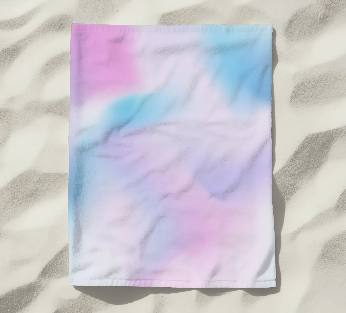 Vibrant Gradient strandhanddoek van color&shape