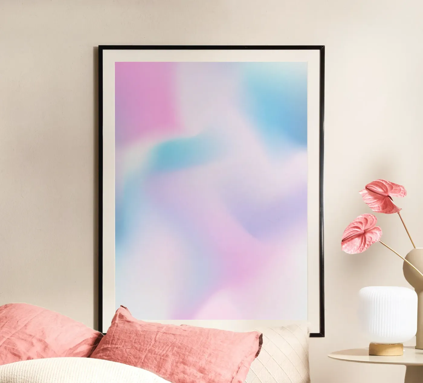 Vibrant Gradient poster van color&shape