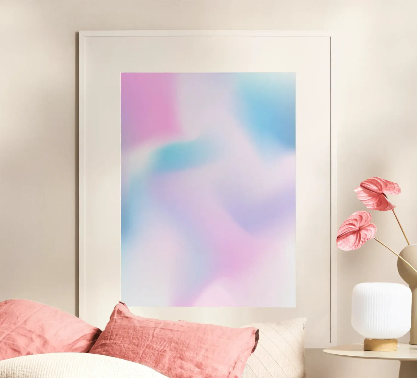 Vibrant Gradient poster van color&shape