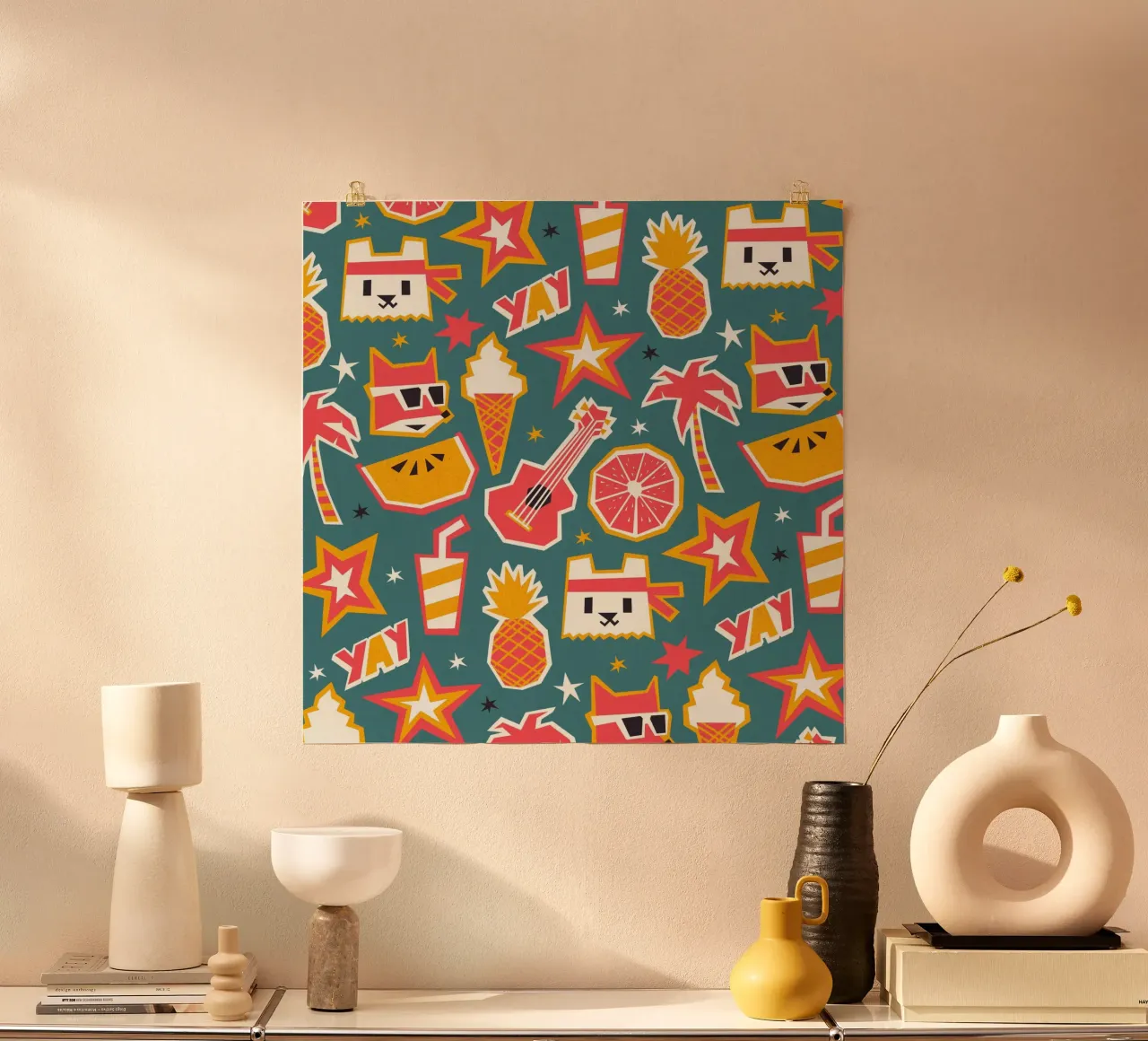 Summer is yay! poster da Yetiland