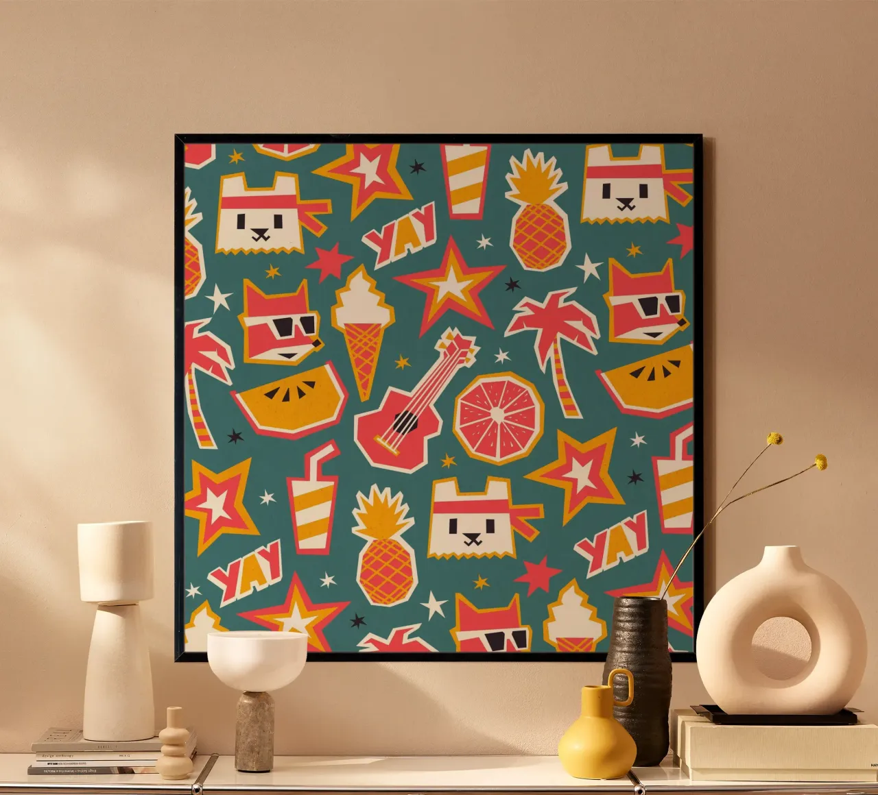 Summer is yay! poster da Yetiland
