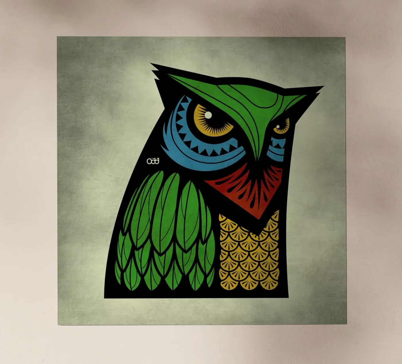 Owl pellicola backlit da Oscar Odd Diodoro