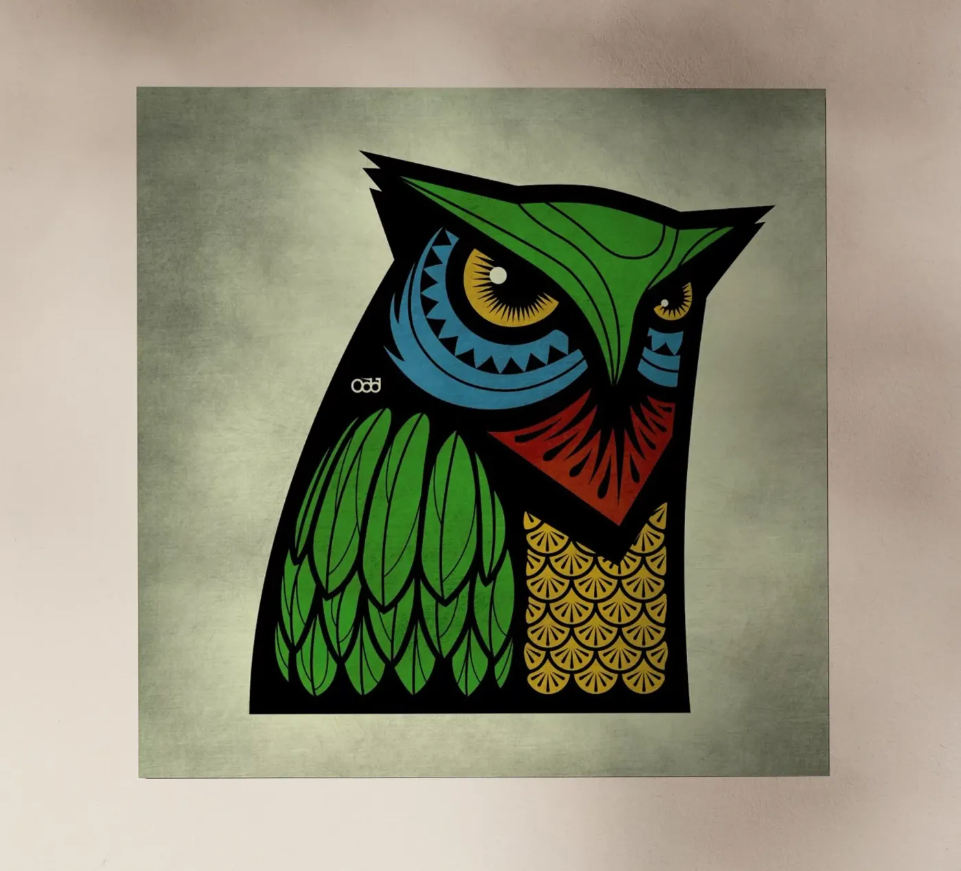 Owl pellicola backlit da Oscar Odd Diodoro