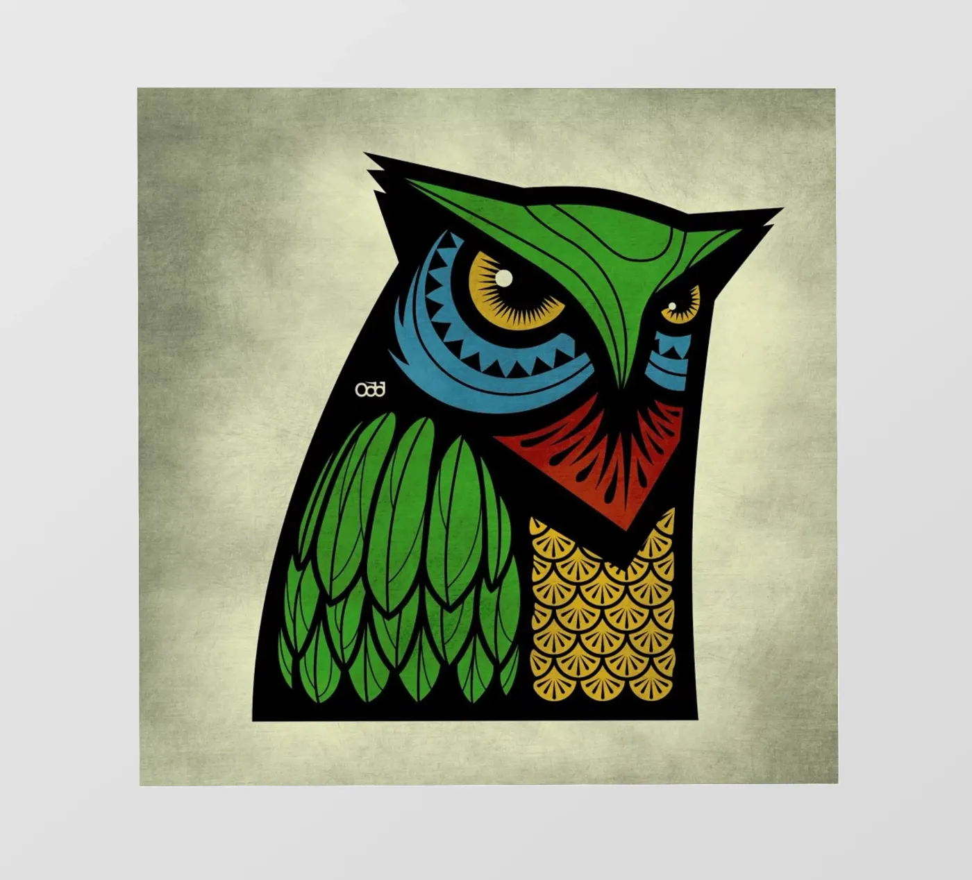 Owl pellicola backlit da Oscar Odd Diodoro