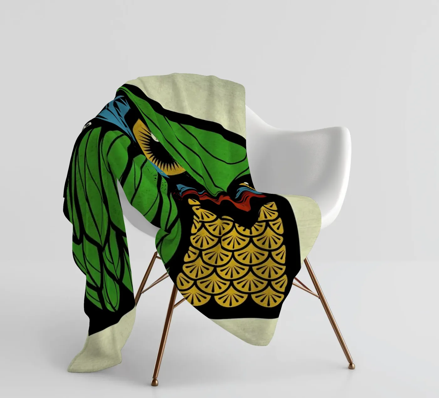 Owl fleecedeken van Oscar Odd Diodoro