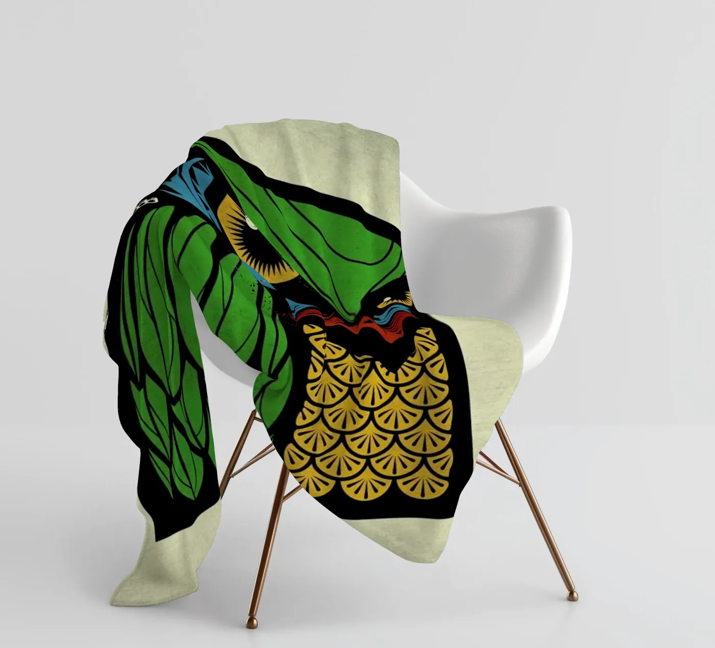 Owl fleecedeken van Oscar Odd Diodoro