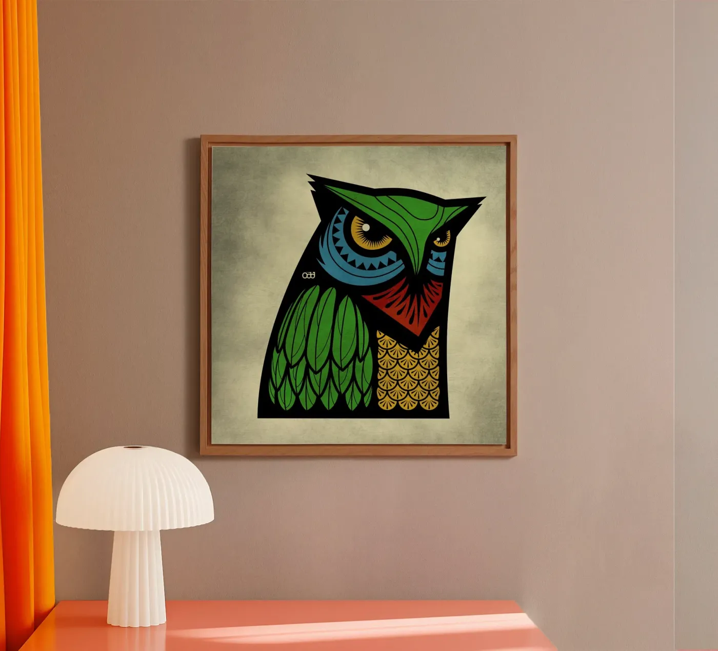 Owl pannello forex da Oscar Odd Diodoro