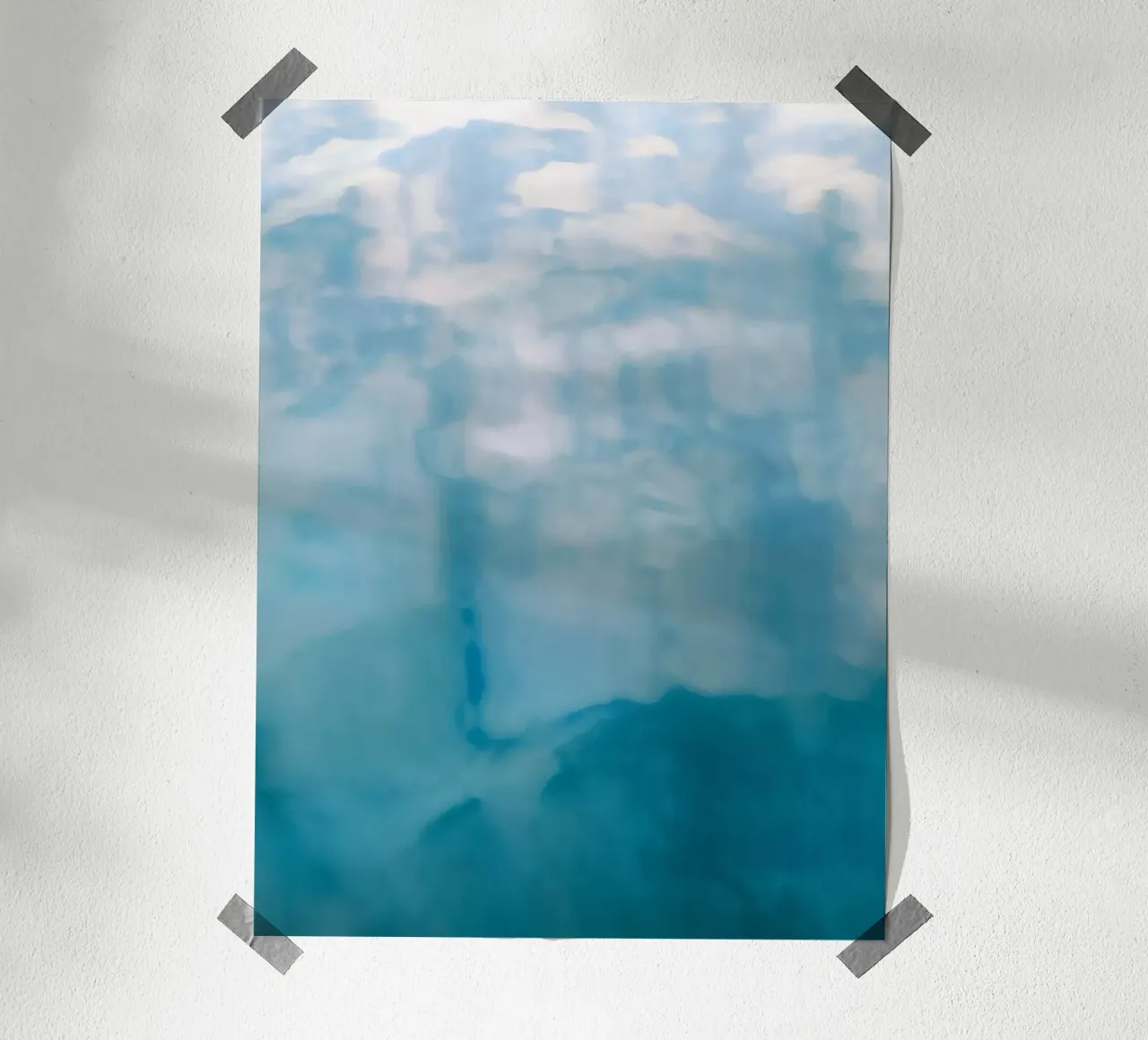 On the Water 2 poster con telaio in plastica da menega sabidussi | moods