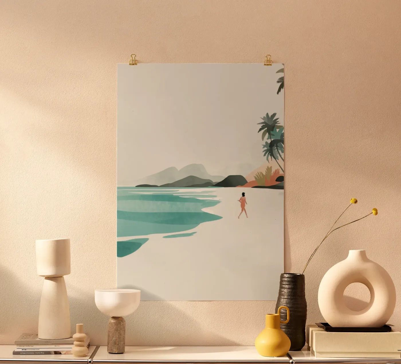 Brezza tropicale poster da Artsy Vibes