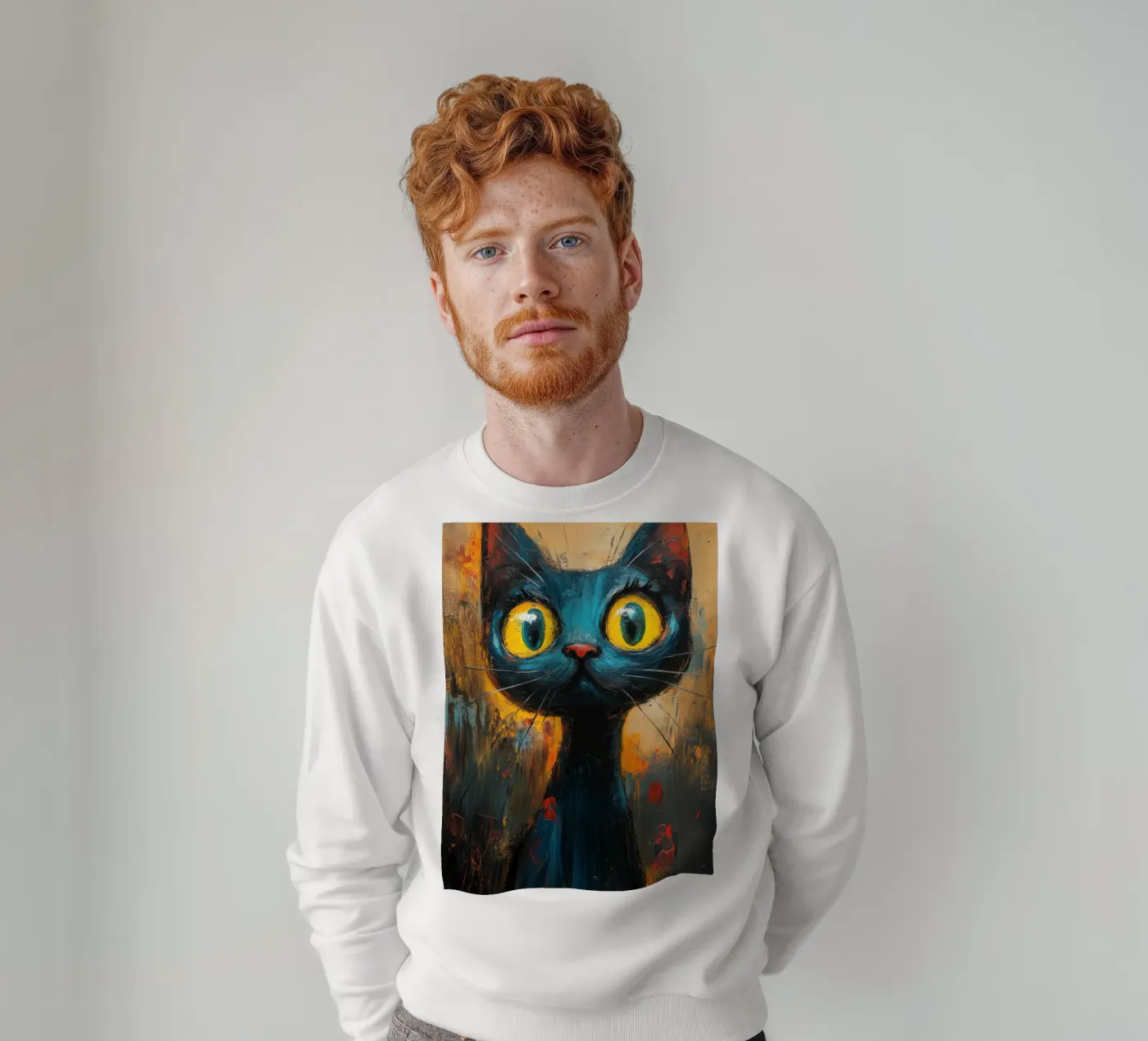 Kat felpa da Art Unleashed