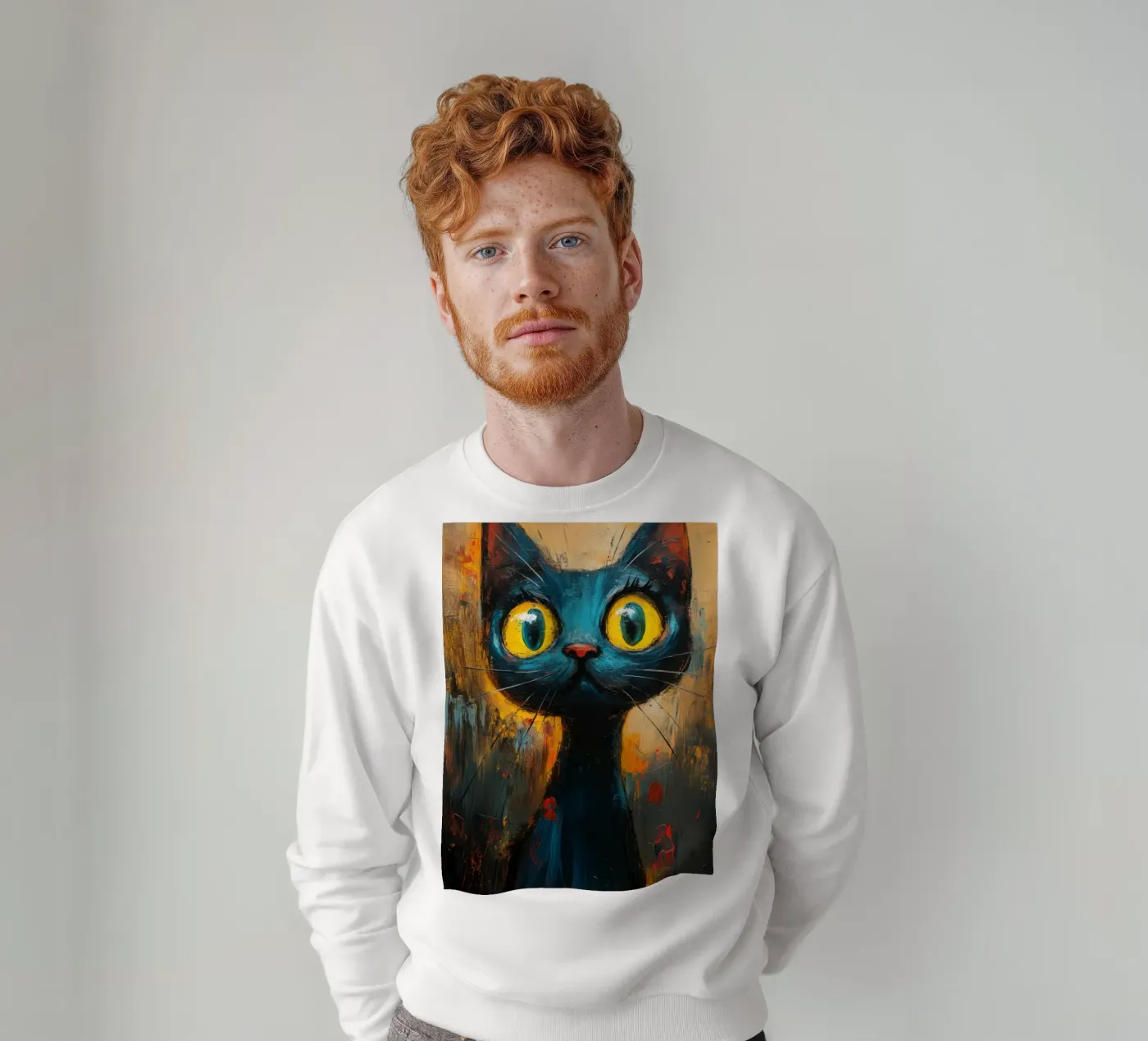 Kat felpa da Art Unleashed