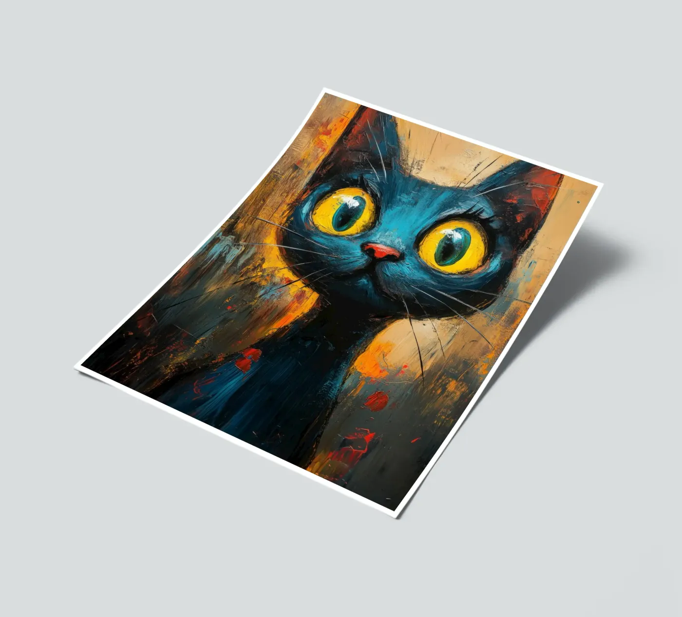 Kat sticker sheet by Art Unleashed