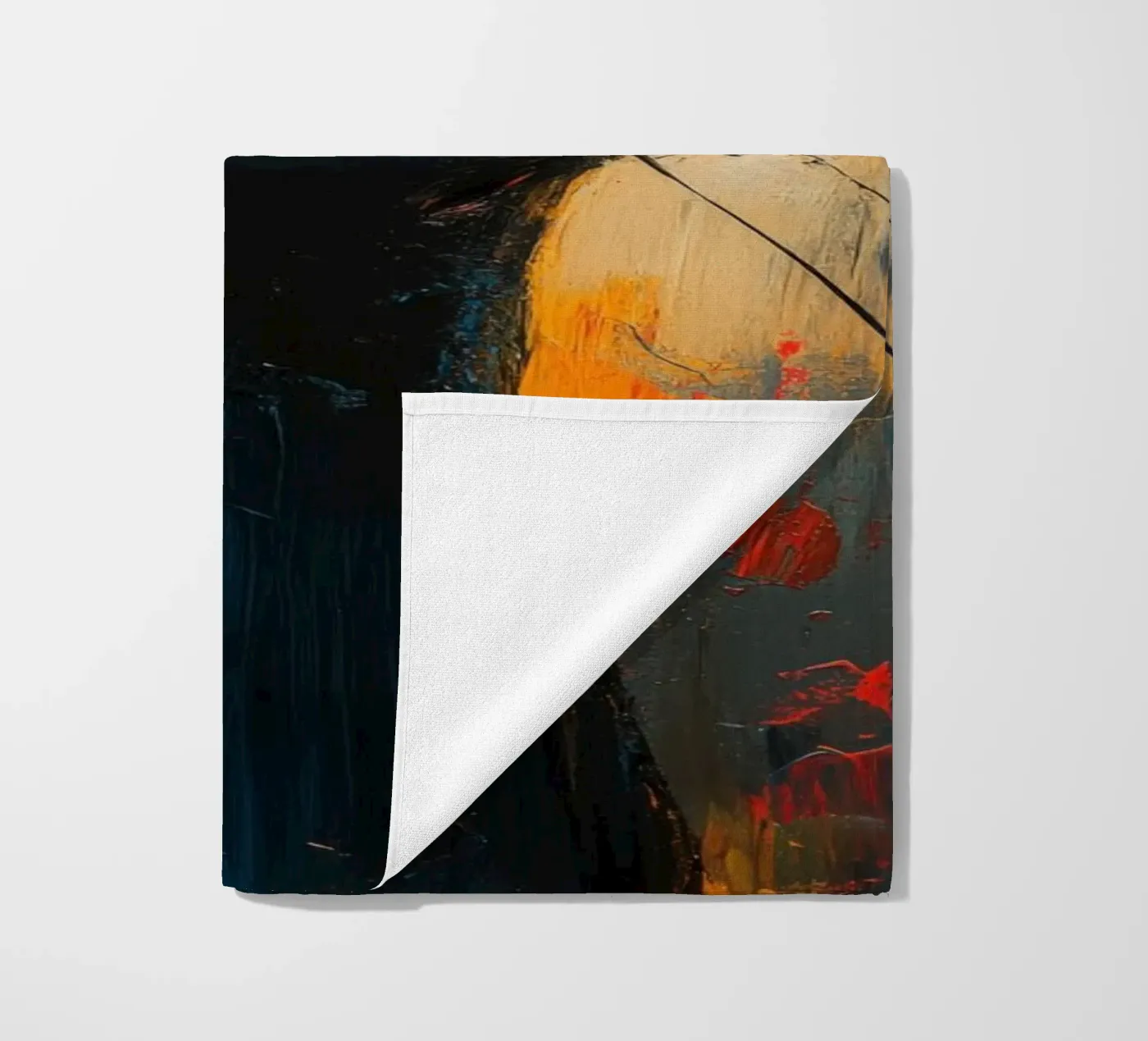 Kat strandhanddoek van Art Unleashed