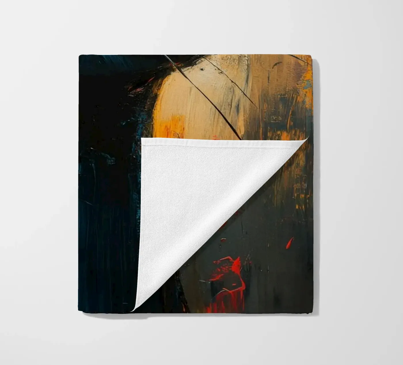 Kat strandhanddoek van Art Unleashed