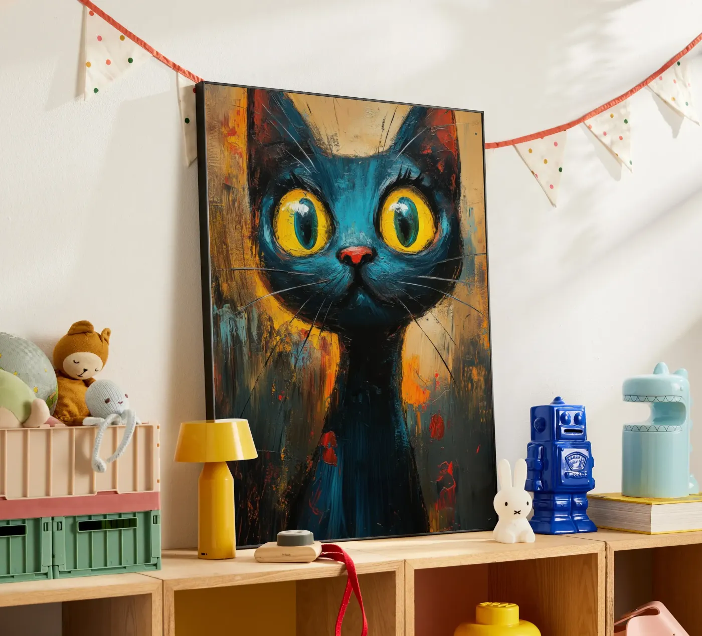 Kat forex-plaat van Art Unleashed