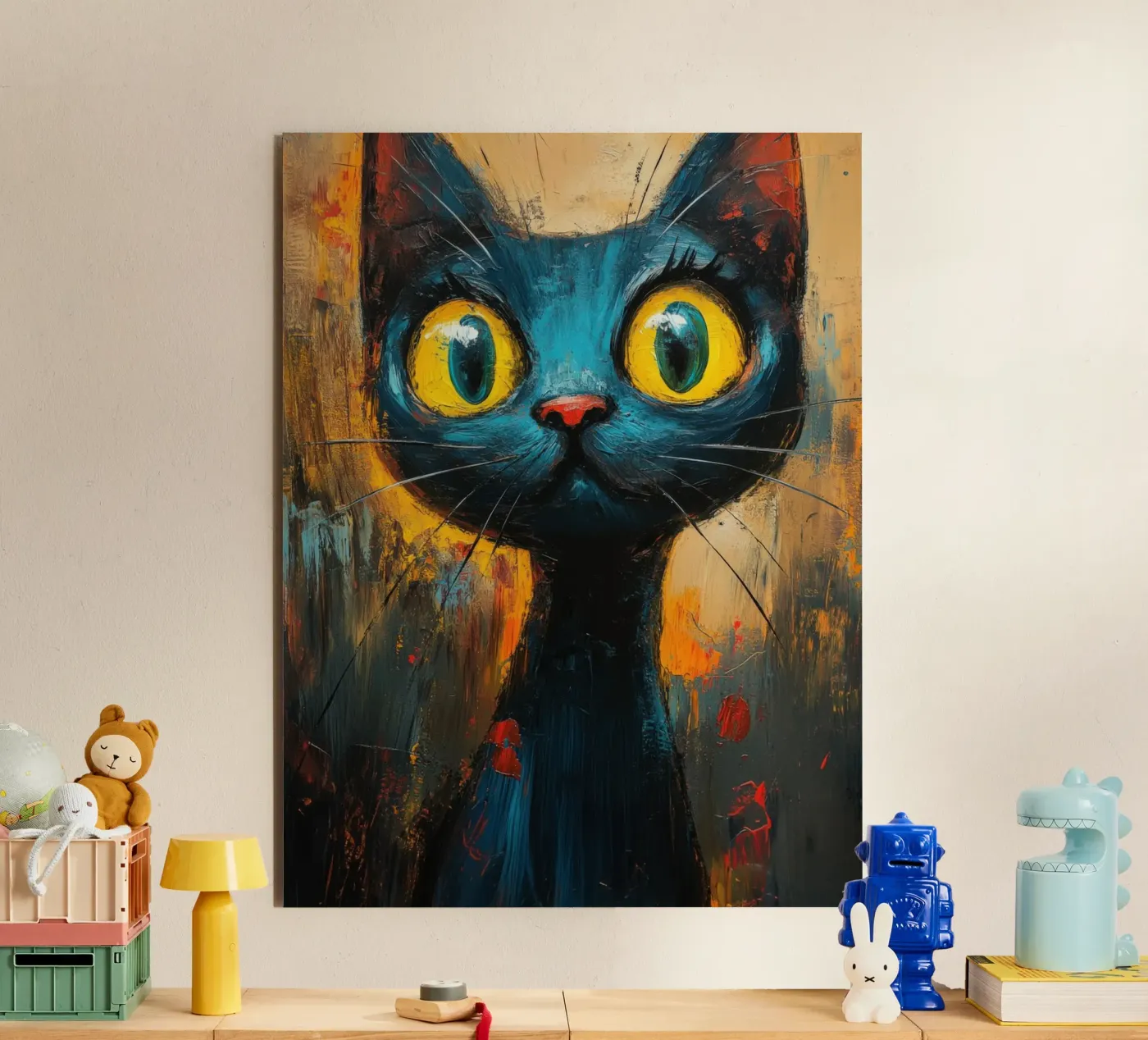 Kat forex plate by Art Unleashed