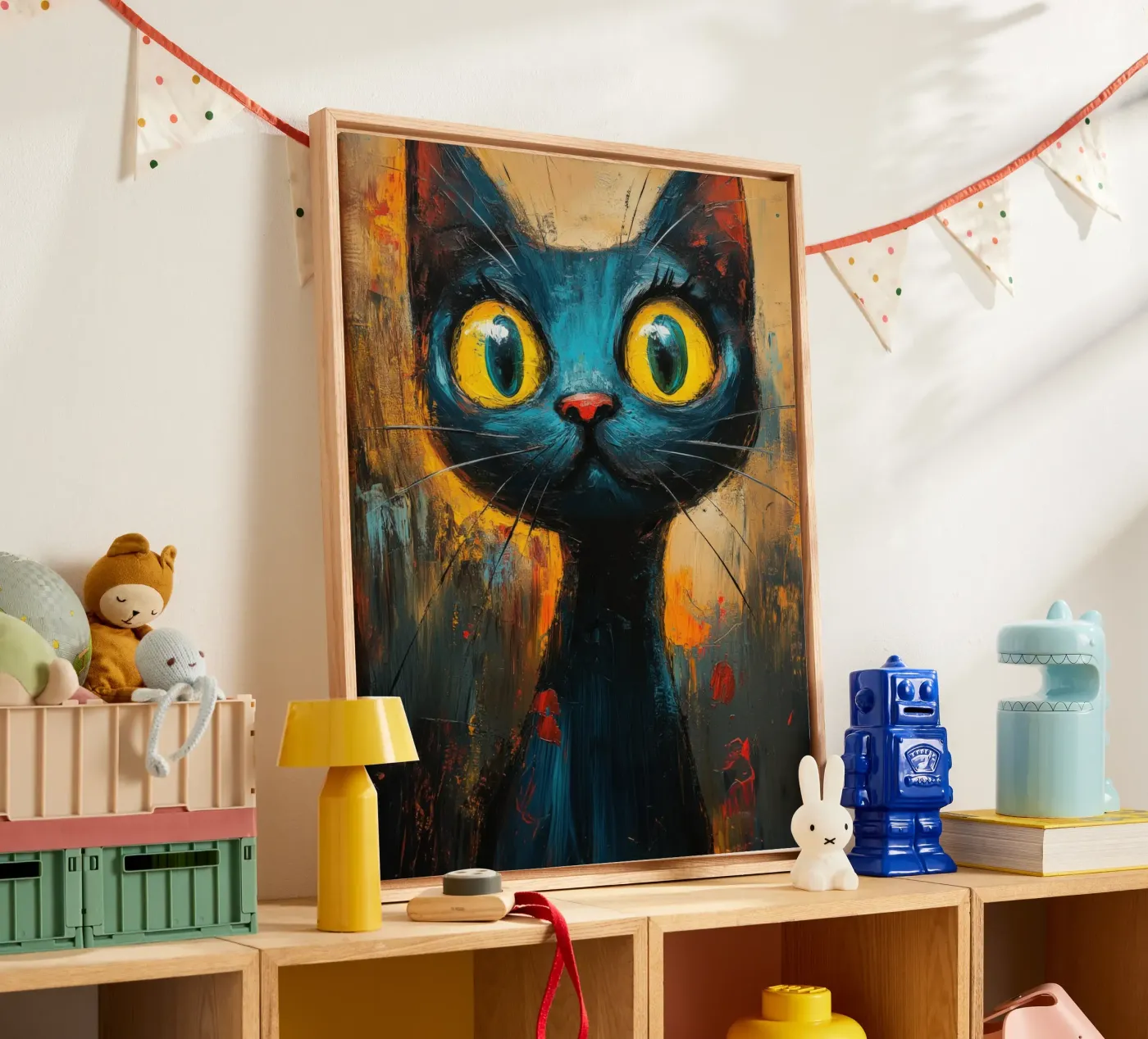 Kat canvas by Art Unleashed