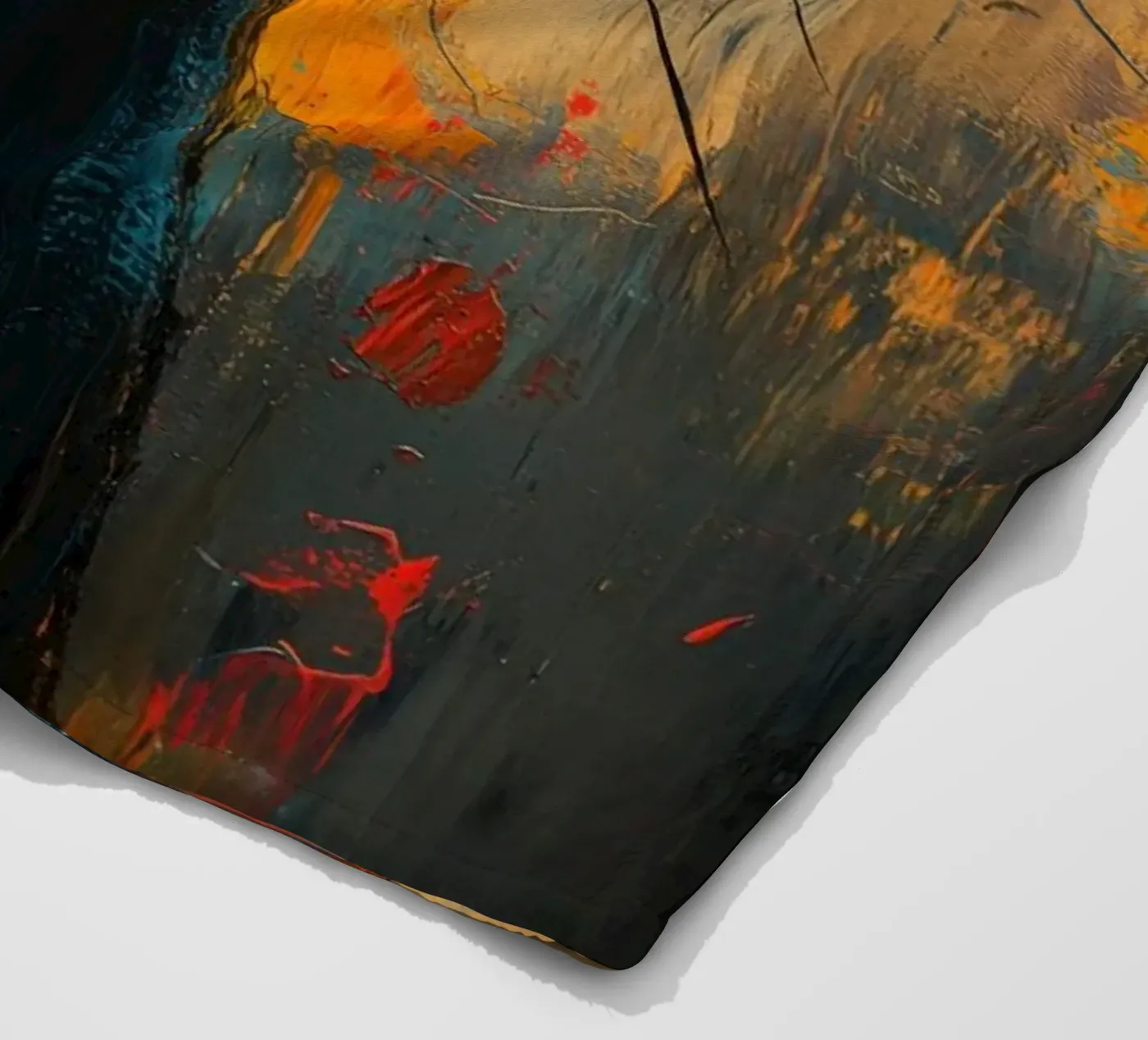 Kat fleecedeken van Art Unleashed