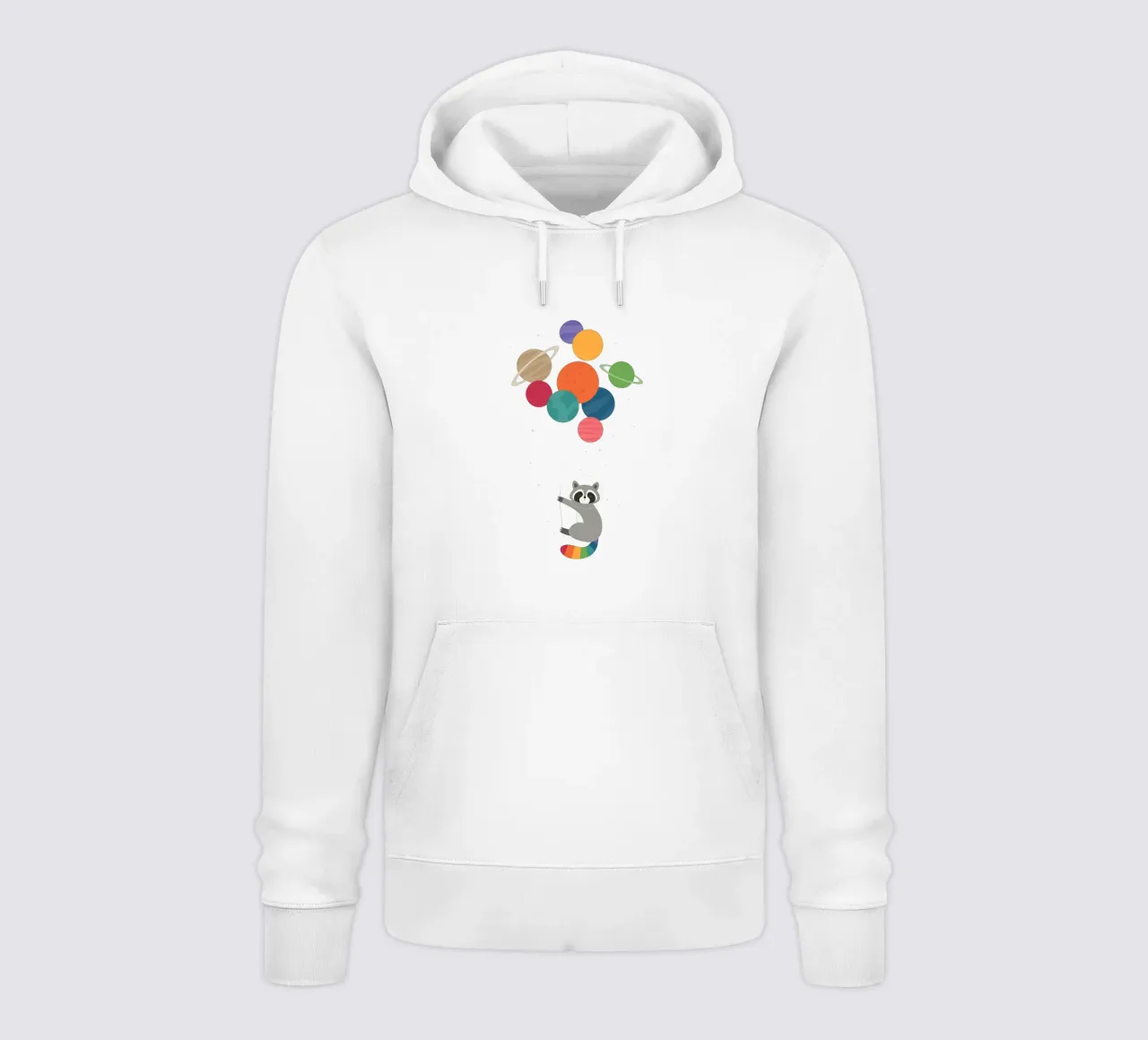 Weltraum-Waschbär Hoodie von Andy Westface