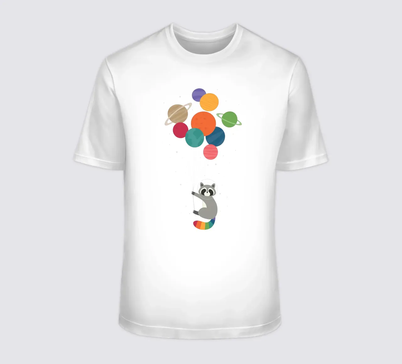 Procione spaziale t-shirt da Andy Westface