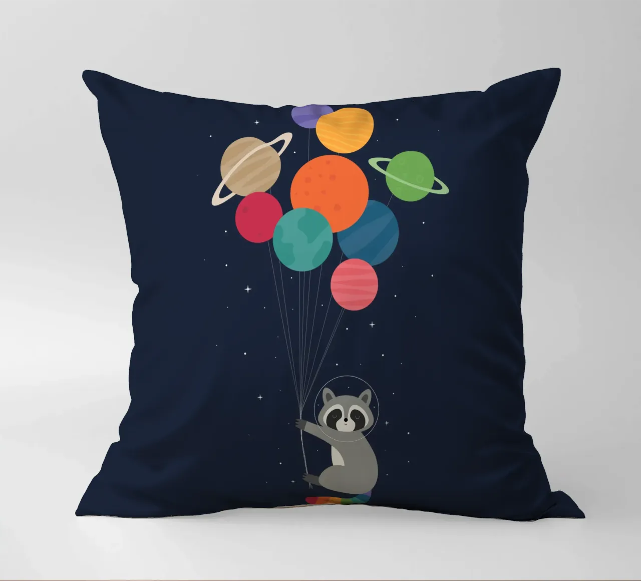 Procione spaziale cuscino da Andy Westface