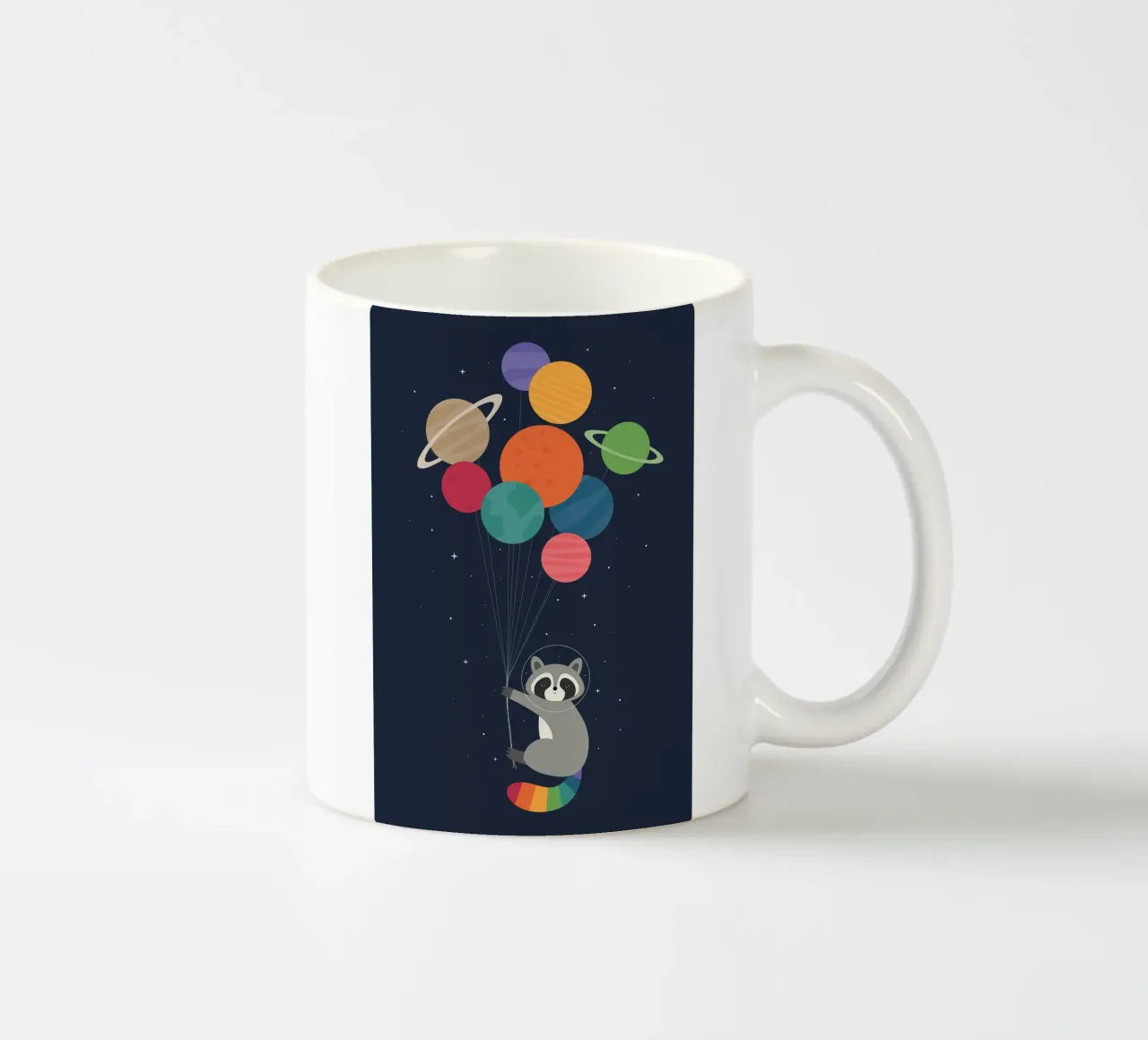 Procione spaziale tazza in ceramica da Andy Westface