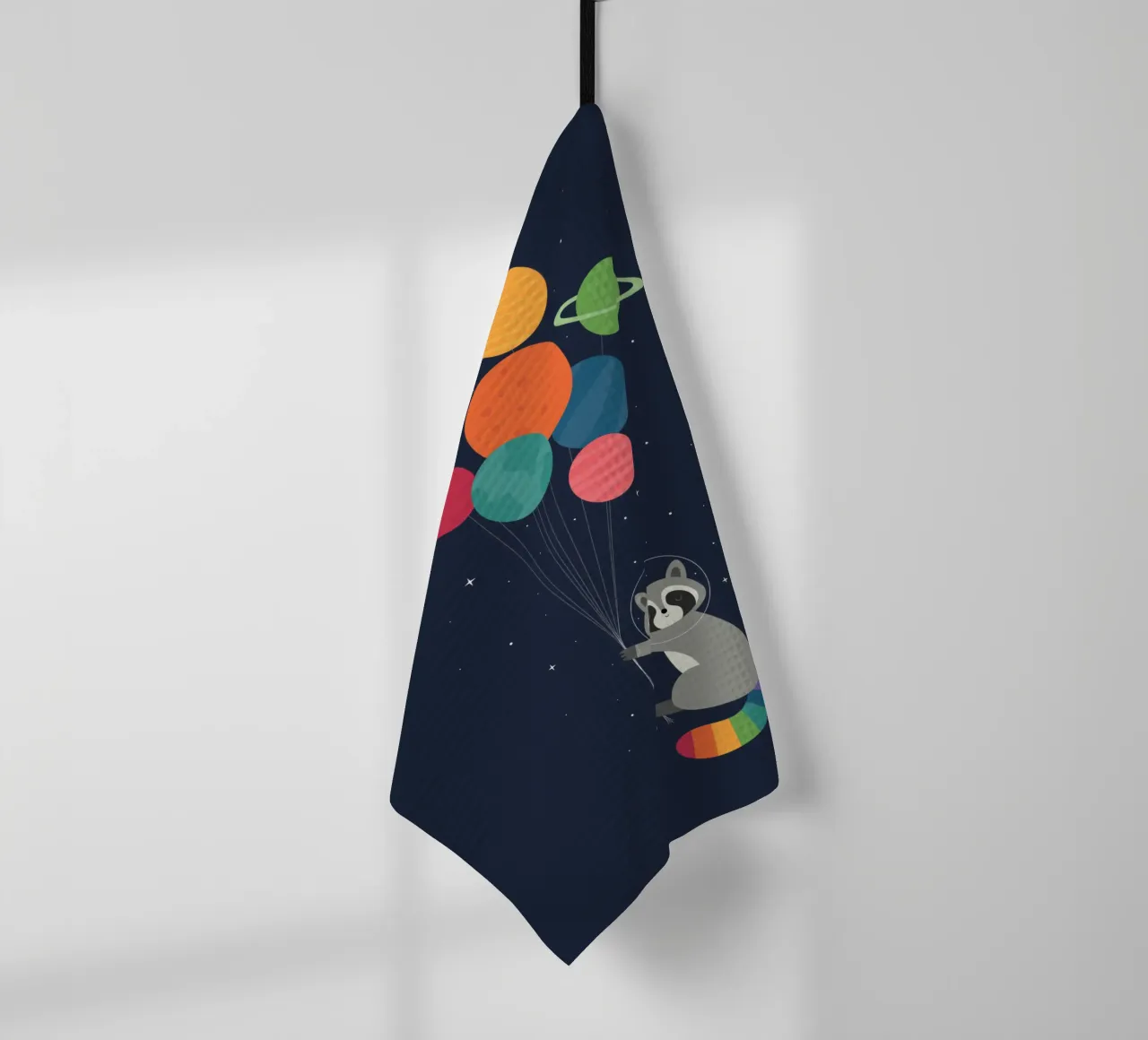 Procione spaziale canovaccio da cucina da Andy Westface