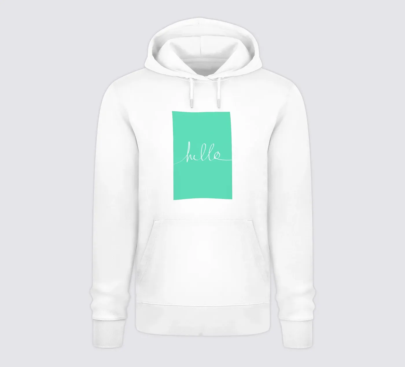 Hello Mint felpa con cappuccio da Leah Flores