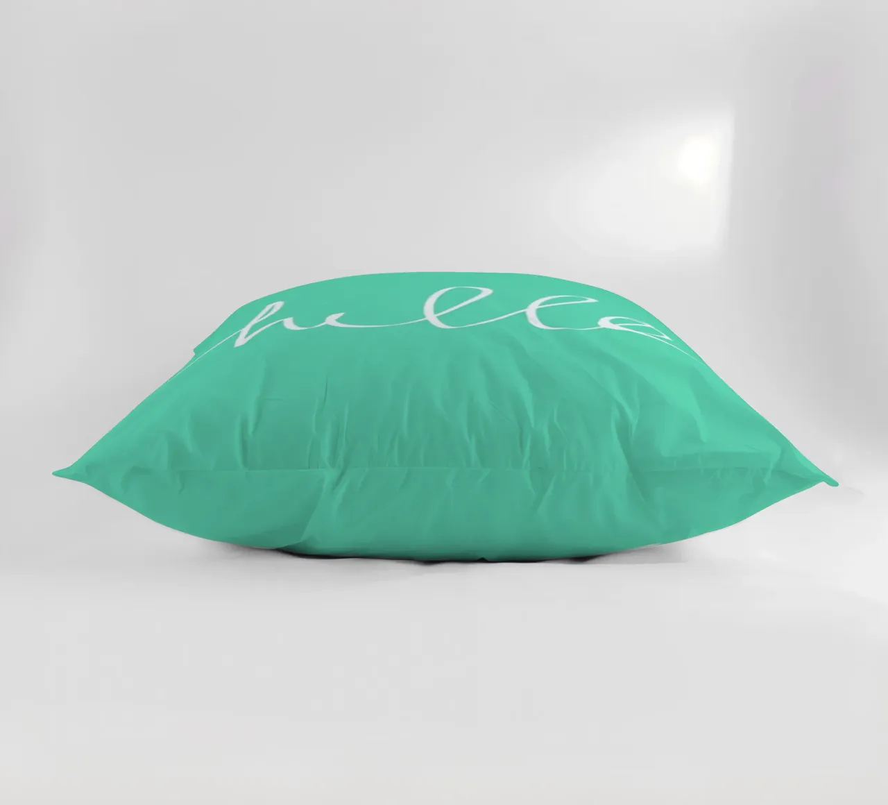 Hello Mint cuscino da Leah Flores
