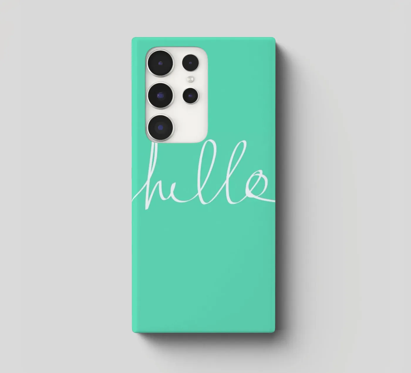 Hello Mint cover samsung da Leah Flores