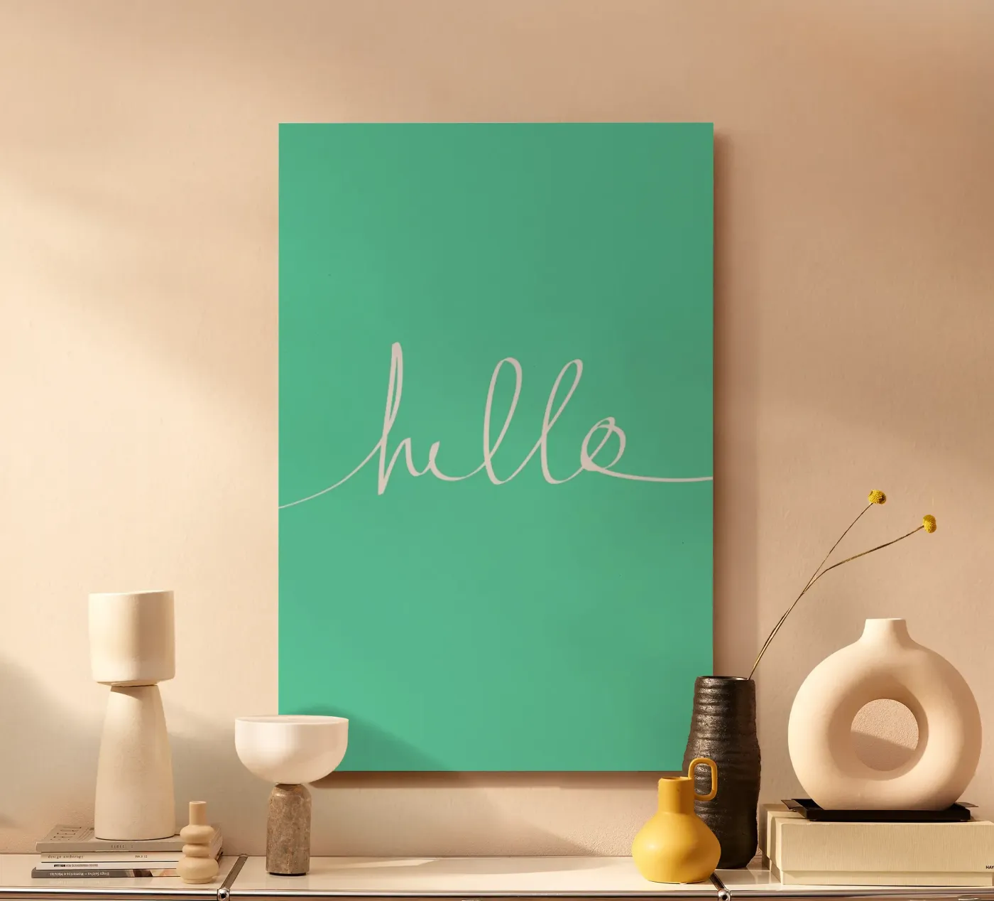 Hello Mint forex plate by Leah Flores
