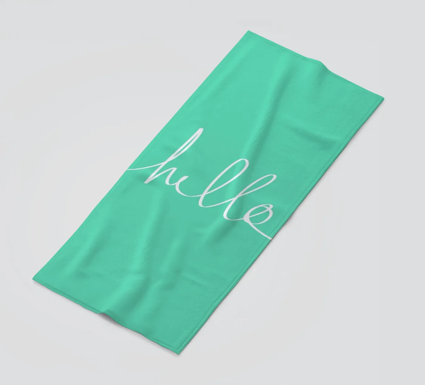 Hello Mint serviette de plage de Leah Flores