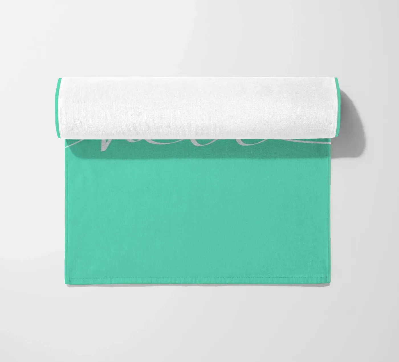Hello Mint serviette de plage de Leah Flores