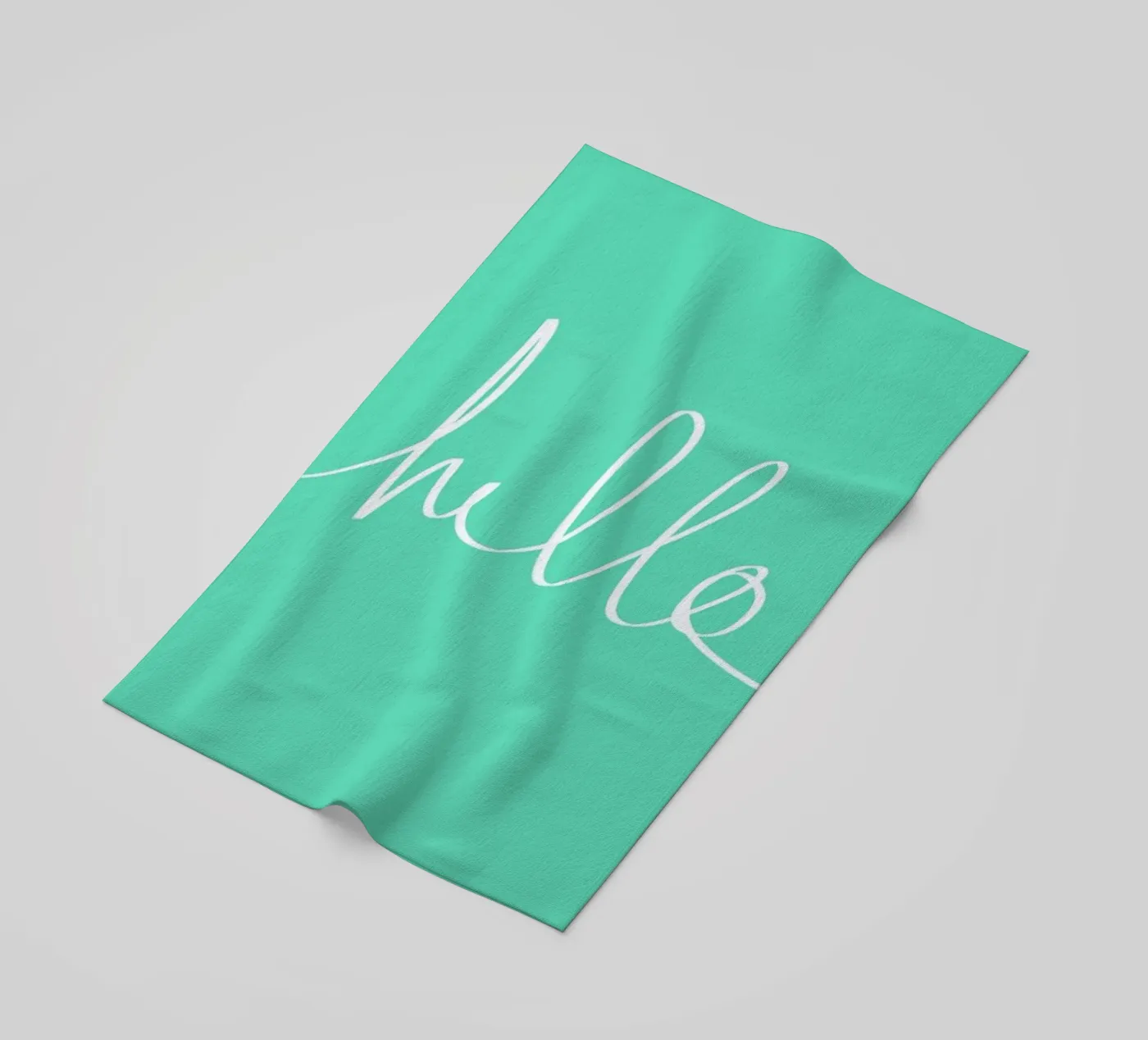 Hello Mint telo mare da Leah Flores
