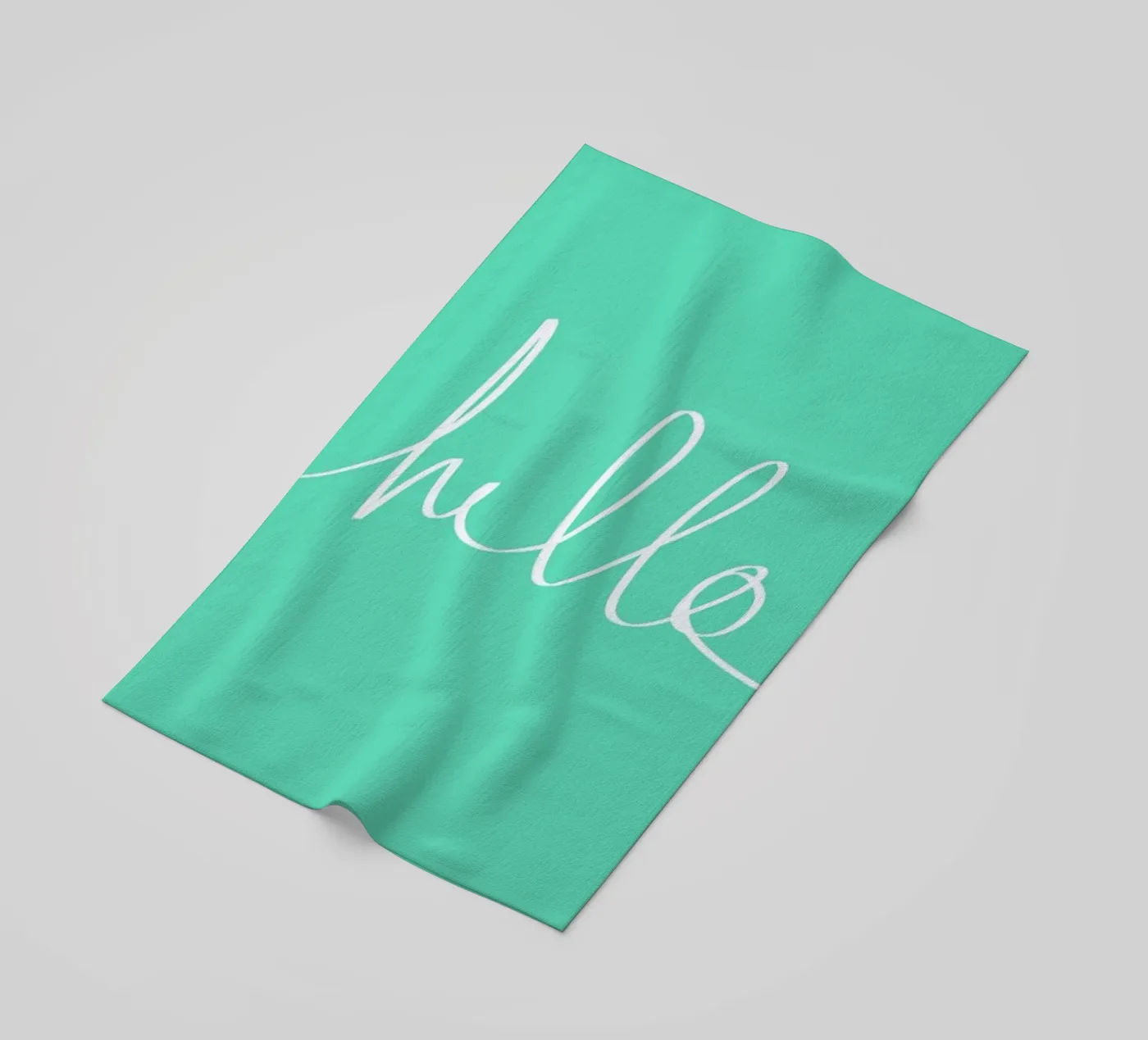 Hello Mint serviette de plage de Leah Flores