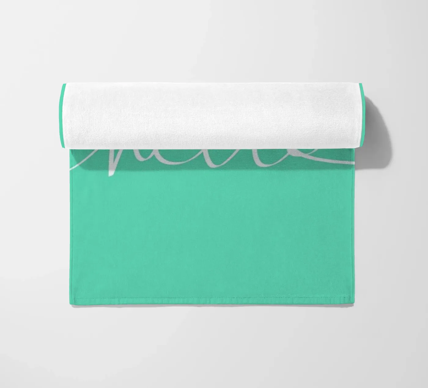Hello Mint serviette de plage de Leah Flores