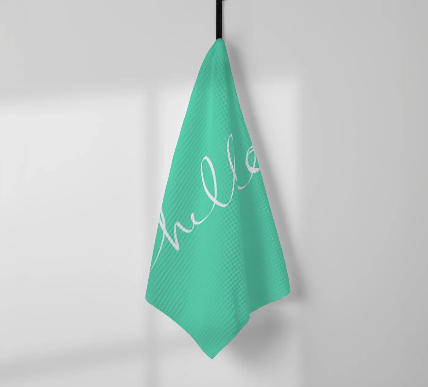 Hello Mint torchon de Leah Flores