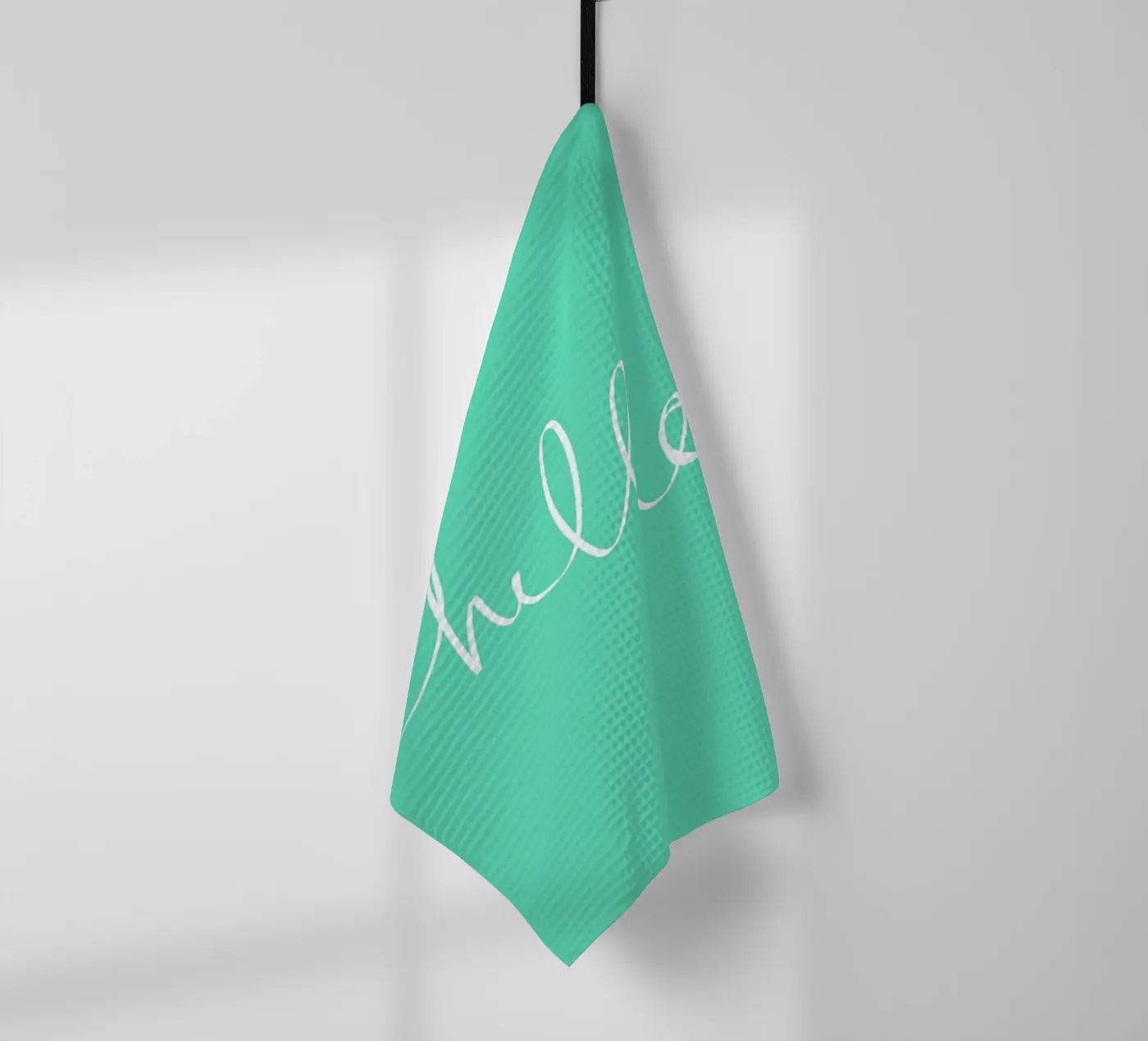 Hello Mint canovaccio da cucina da Leah Flores